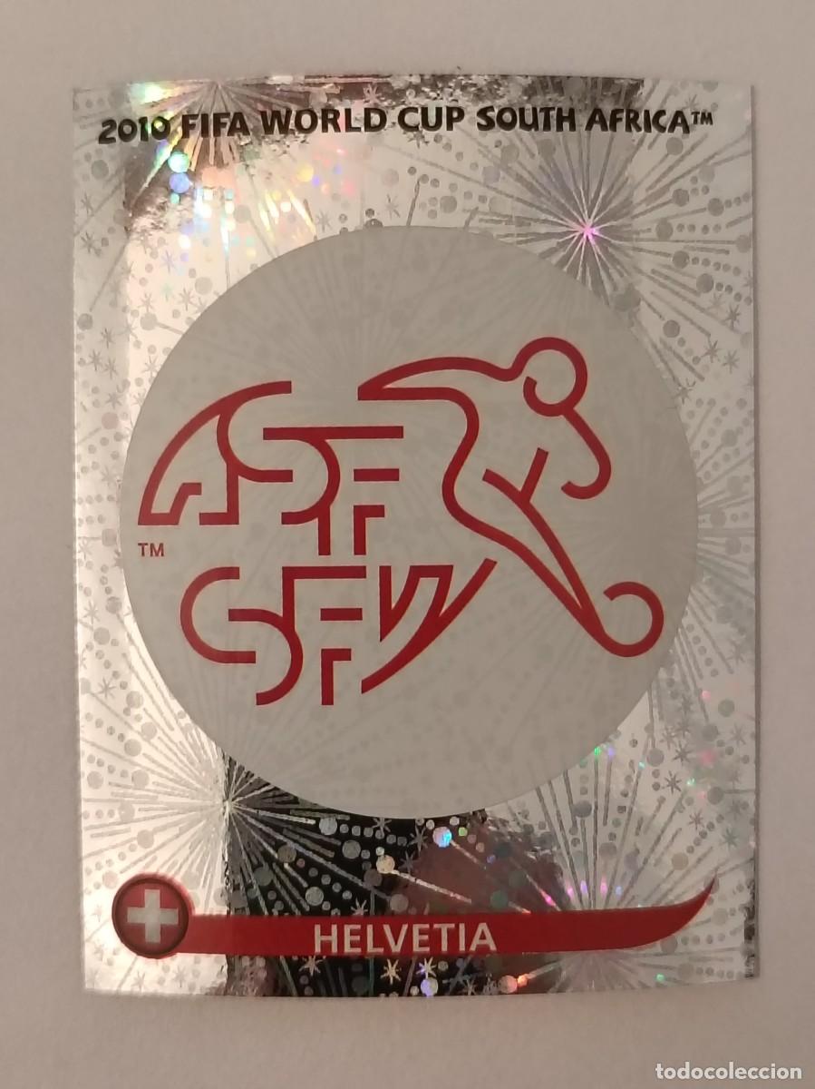 Cromos de f&uacute;tbol: #582 ESCUDO (SUIZA) MUNDIAL SUDAFRICA 2010 PANINI