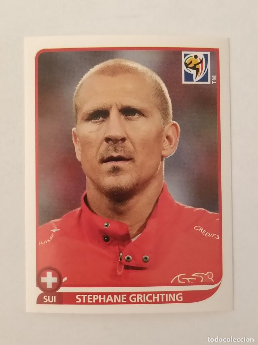 Cromos de f&uacute;tbol: #586 STEPHANE GRICHTING (SUIZA) MUNDIAL SUDAFRICA 2010 PANINI