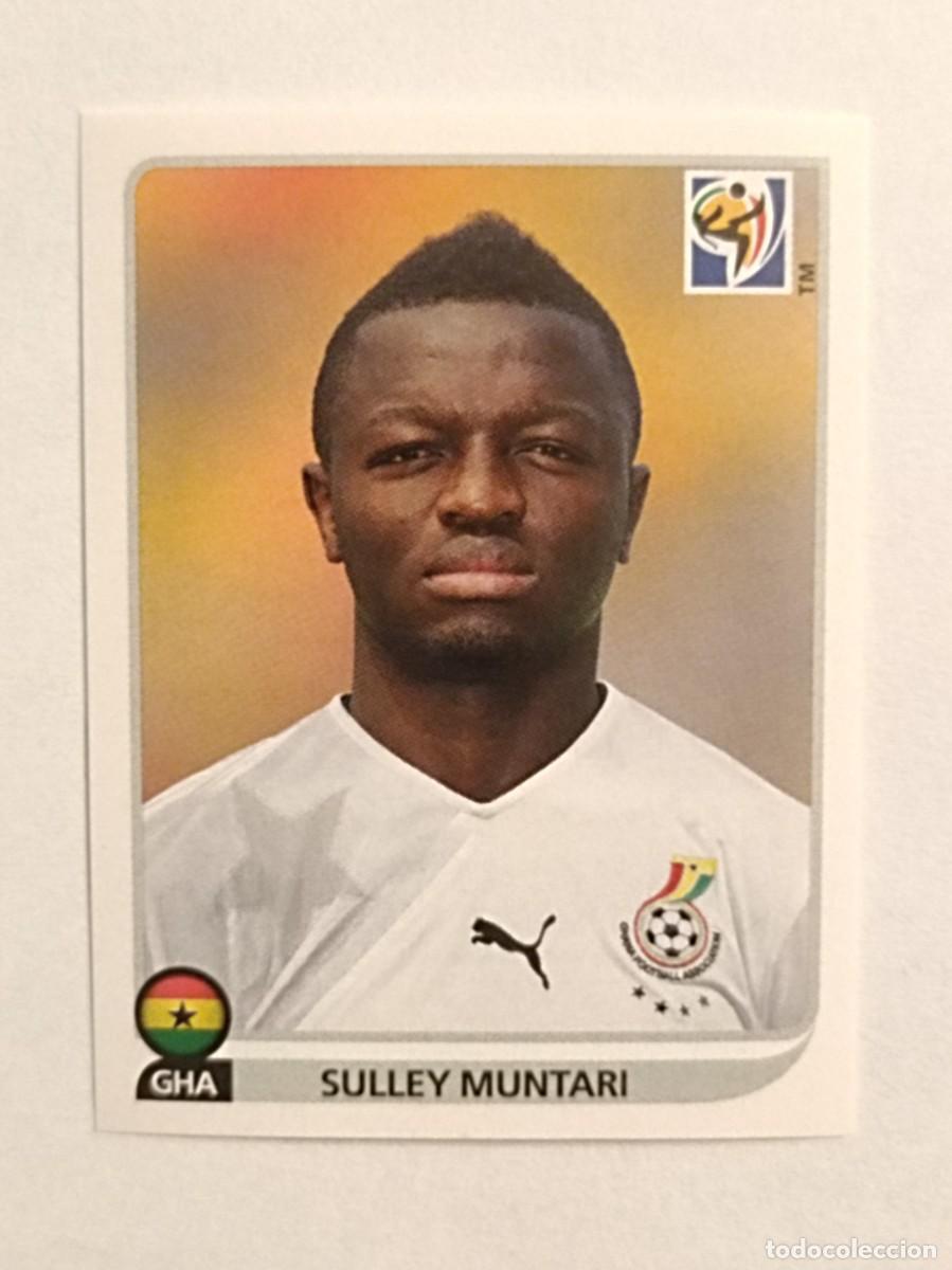 Cromos de f&uacute;tbol: #327 SULLEY MUNTARI (GHANA) MUNDIAL SUDAFRICA 2010 PANINI