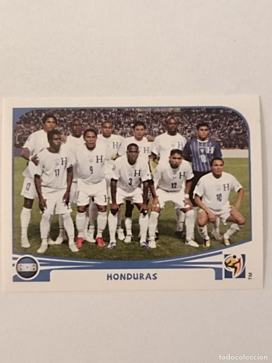 Cromos de f&uacute;tbol: #600 ALINEACION (HONDURAS) MUNDIAL SUDAFRICA 2010 PANINI