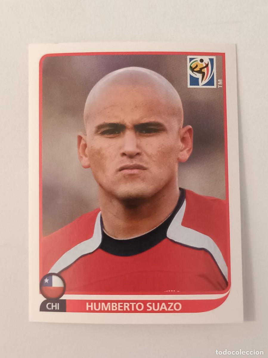 Cromos de f&uacute;tbol: #636 HUMBERTO SUAZO (CHILE) MUNDIAL SUDAFRICA 2010 PANINI