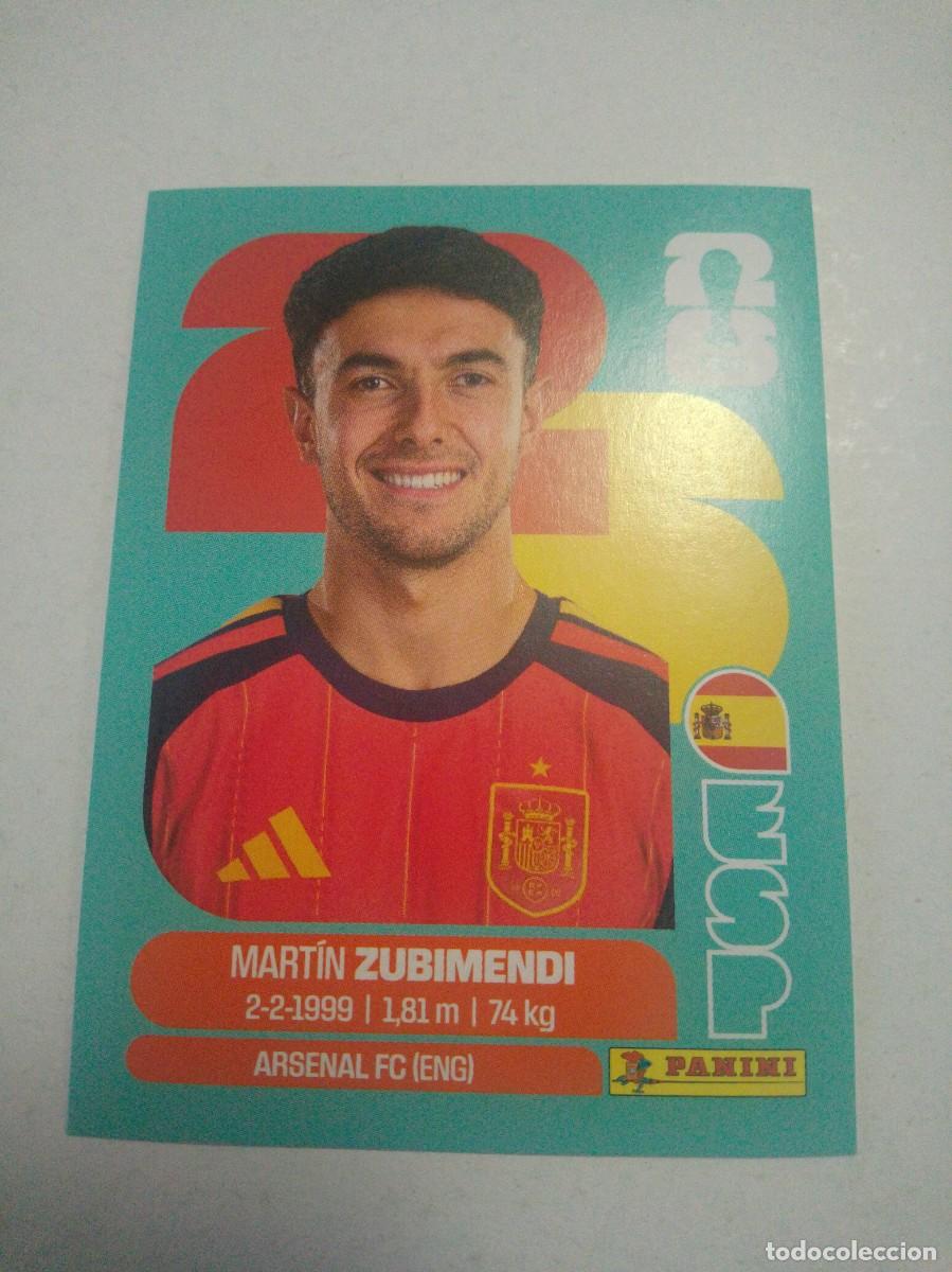 Cromos de f&uacute;tbol: ZUBIMENDI ESPA&Ntilde;A ESP 9 MUNDIAL FIFA WORLD CUP 2026 26 PANINI STICKERS NUEVO