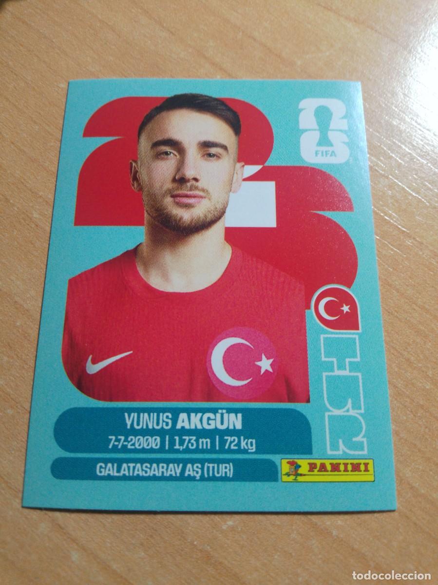 Cromos de f&uacute;tbol: AKG&Uuml;N TURQU&Iacute;A TUR 16 FIFA MUNDIAL 2026 WORLD CUP NUEVO