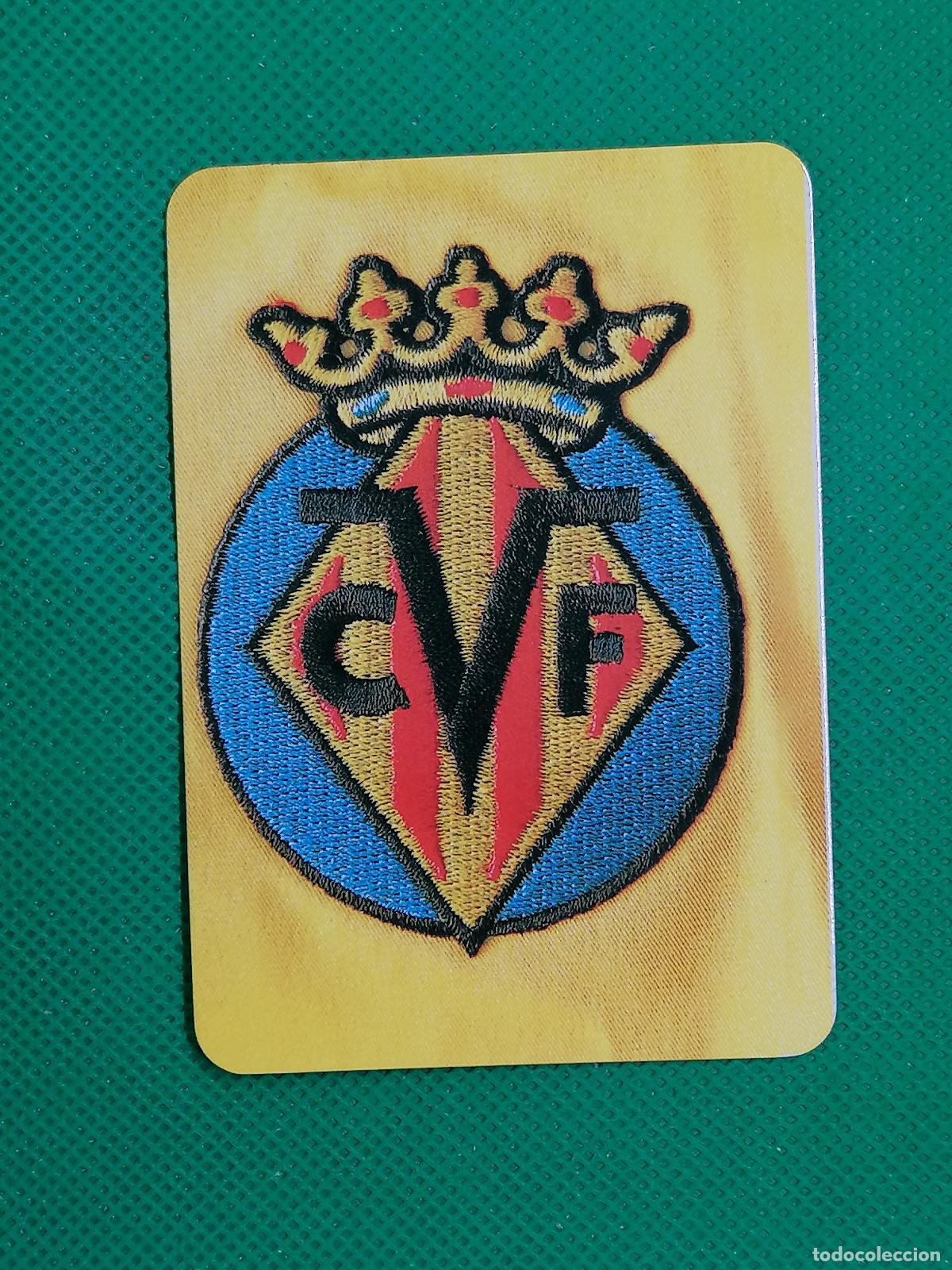 Cromos de f&uacute;tbol: 55 ESCUDO VILLARREAL ⚽ MUNDICROMO LAS FICHAS DE LA LIGA 05 06 2005 2006 ⚽