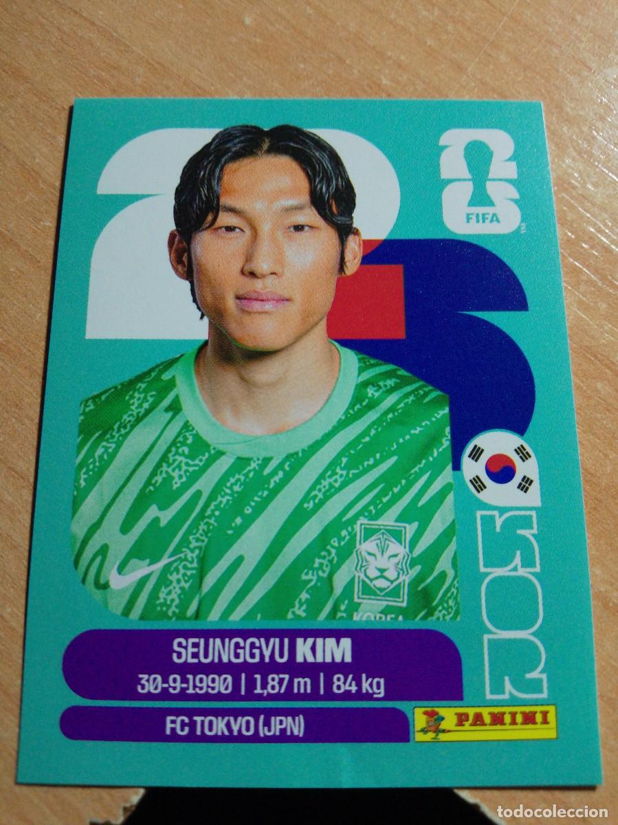Cromos de f&uacute;tbol: KOR 3 SEUNGGYU KIM KORE MUNDIAL FIFA WORLD CUP 2026 26 PANINI STICKERS NUEVO