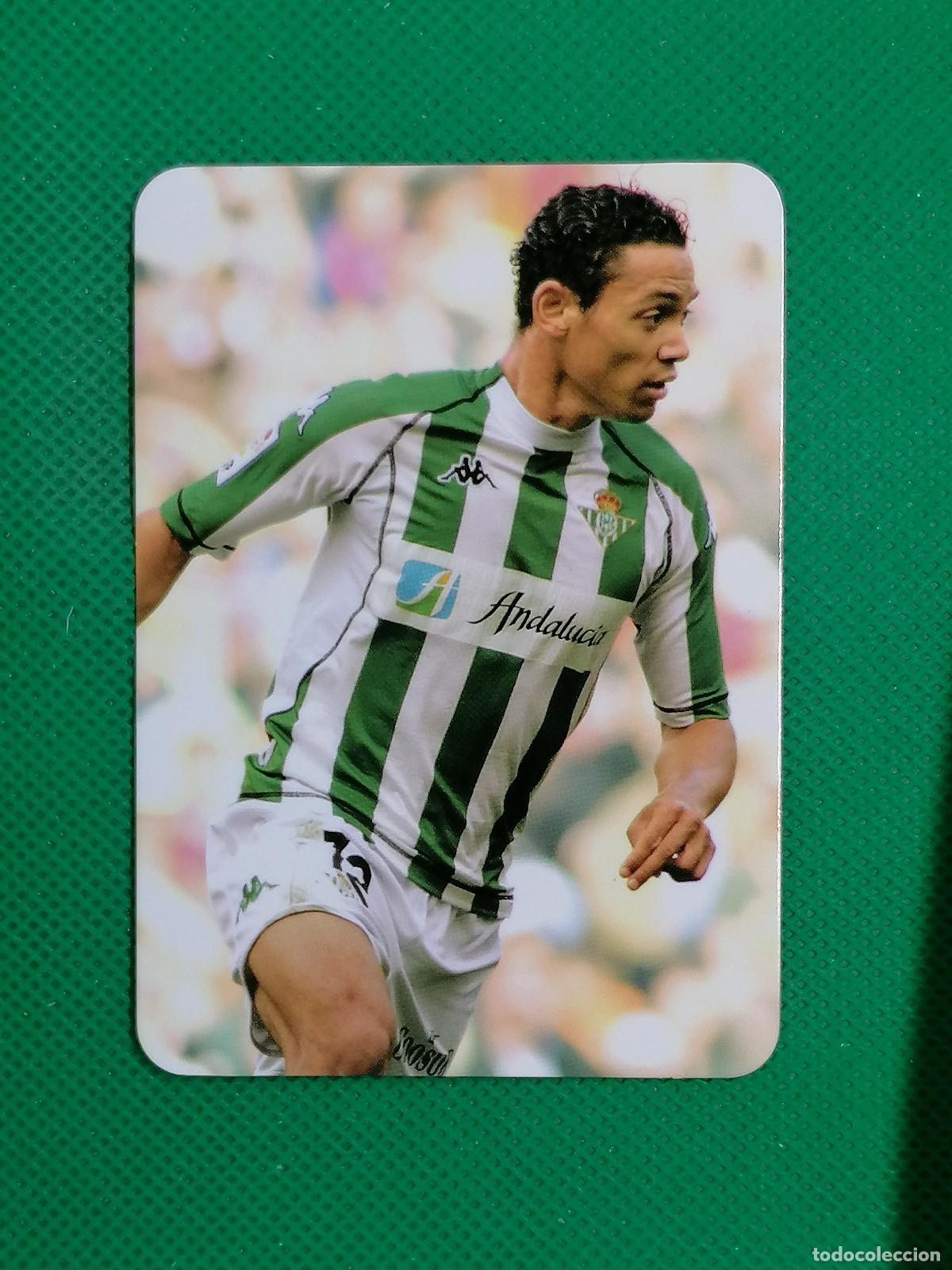 Cromos de f&uacute;tbol: 108 OLIVEIRA EL MEJOR 2005 BETIS ⚽ MUNDICROMO LAS FICHAS DE LA LIGA 05 06 2005 2006 ⚽