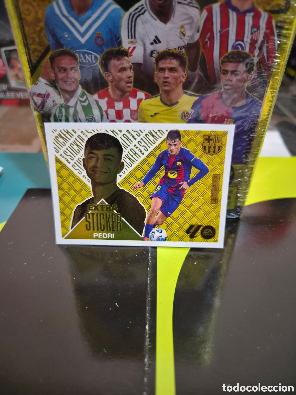 Cromos de f&uacute;tbol: Extra Sticker Oro Pedri Liga Este 26/27