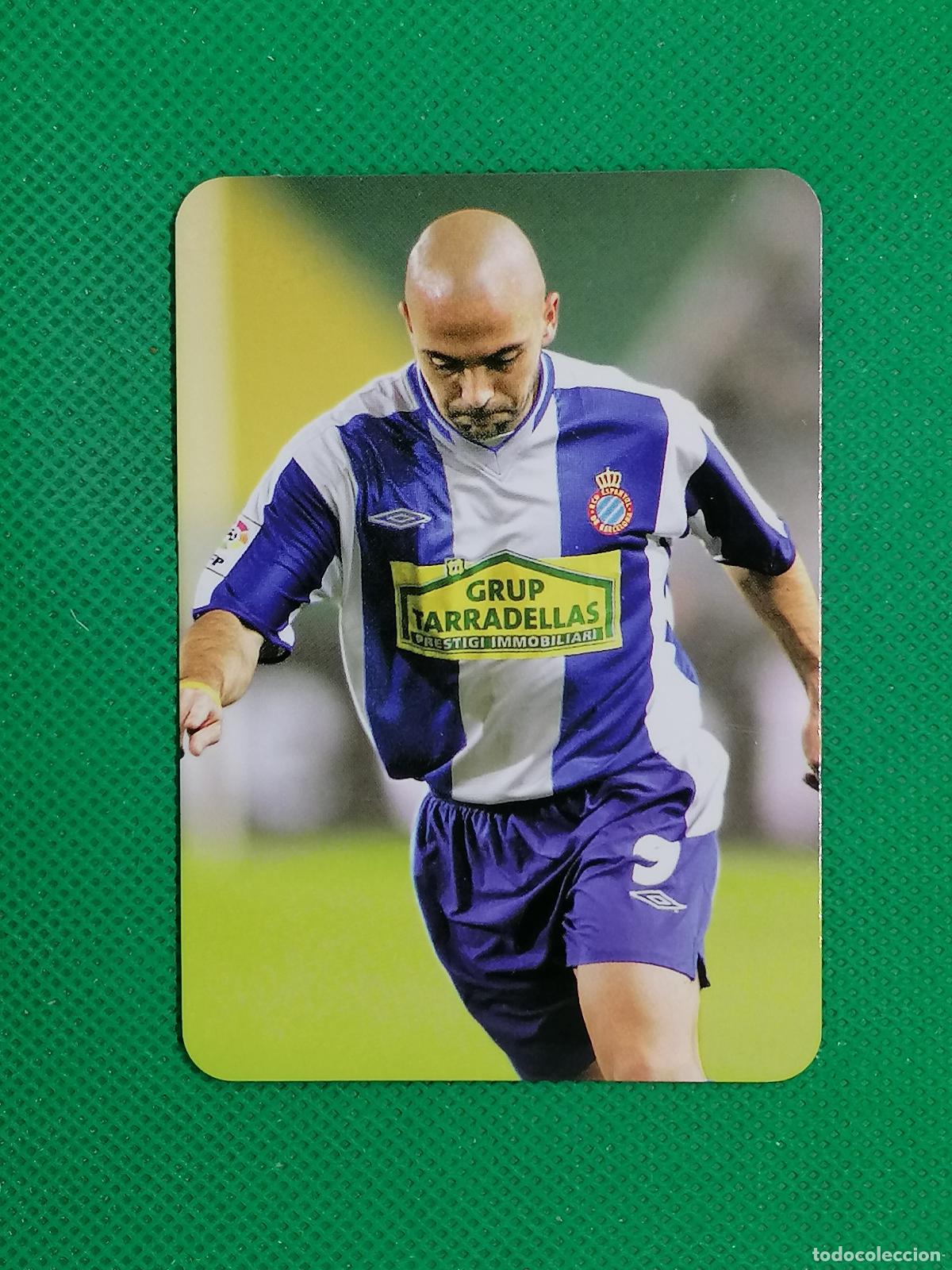 Cromos de f&uacute;tbol: 135 DE LA PE&Ntilde;A EL MEJOR 2005 ESPANYOL ⚽ MUNDICROMO LAS FICHAS DE LA LIGA 05 06 2005 2006 ⚽