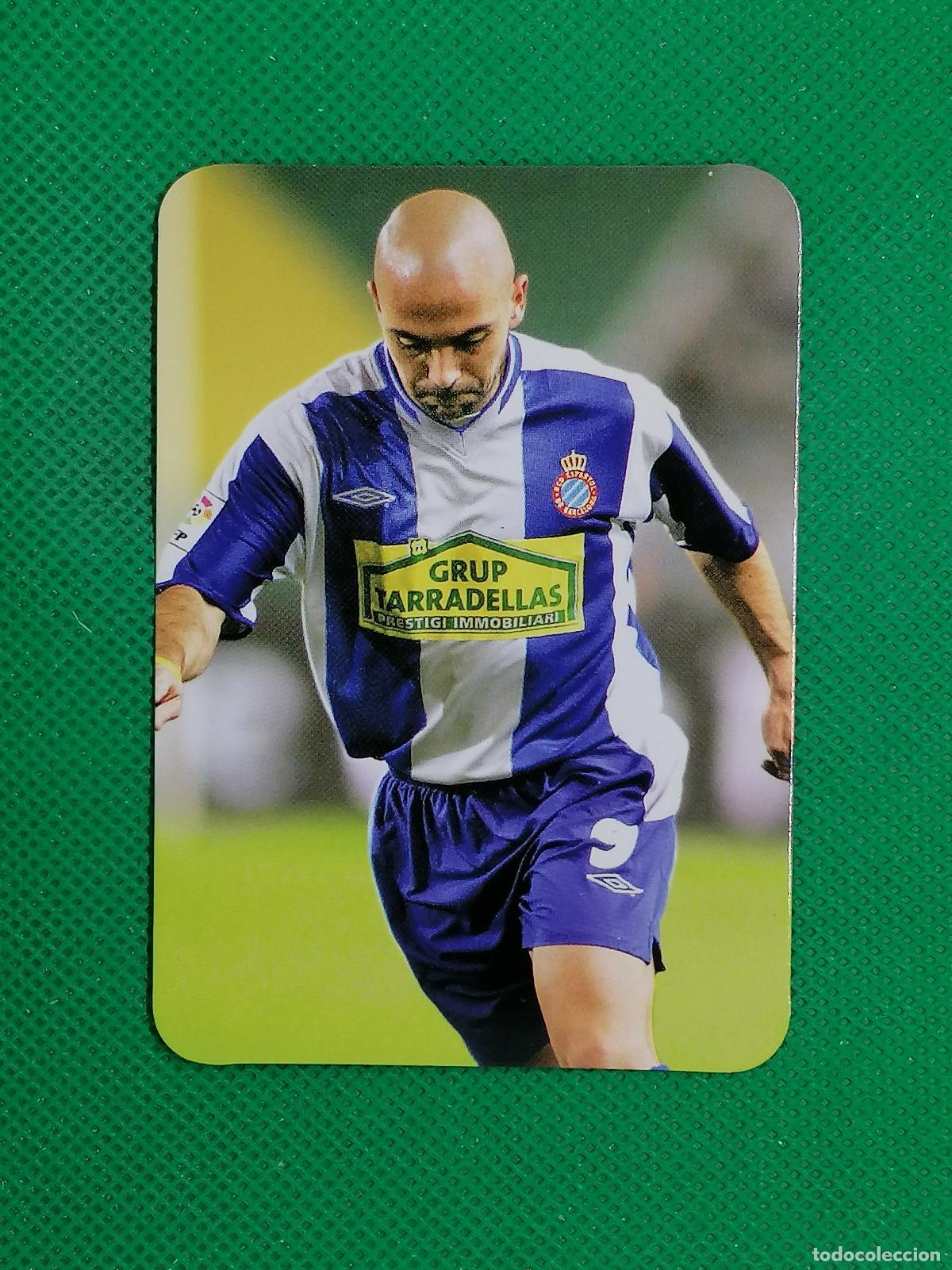 Cromos de f&uacute;tbol: 135 DE LA PE&Ntilde;A EL MEJOR 2005 ESPANYOL ⚽ MUNDICROMO LAS FICHAS DE LA LIGA 05 06 2005 2006 ⚽