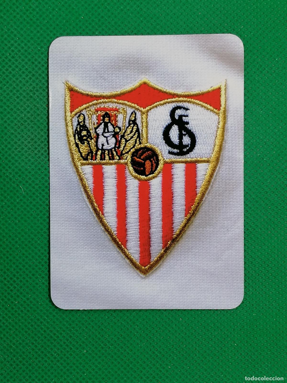 Cromos de f&uacute;tbol: 136 ESCUDO SEVILLA ⚽ MUNDICROMO LAS FICHAS DE LA LIGA 05 06 2005 2006 ⚽
