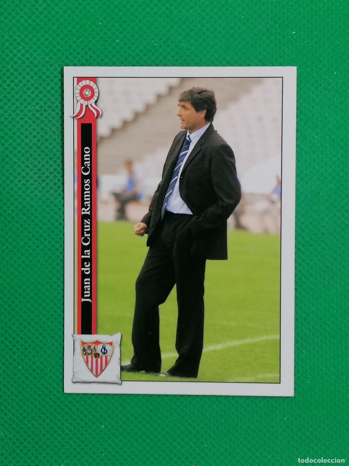 Cartes &agrave; collectionner de Football: 139 JUAN DE LA CRUZ RAMOS CANO SEVILLA ⚽ MUNDICROMO LAS FICHAS DE LA LIGA 05 06 2005 2006 ⚽