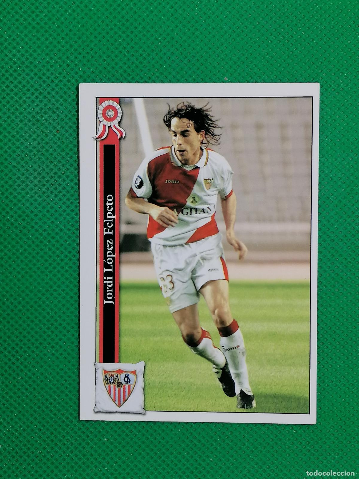 Cartes &agrave; collectionner de Football: 148 JORDI SEVILLA ⚽ MUNDICROMO LAS FICHAS DE LA LIGA 05 06 2005 2006 ⚽