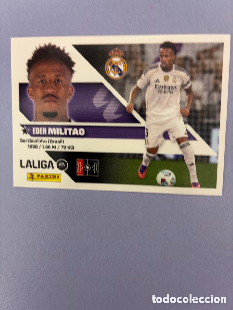 Cartes &agrave; collectionner de Football: Cromo &Eacute;der Milit&atilde;o (Real Madrid) N&ordm; 6 - Colecci&oacute;n Este LIGA 2026-27 Panini (Sin Pegar)