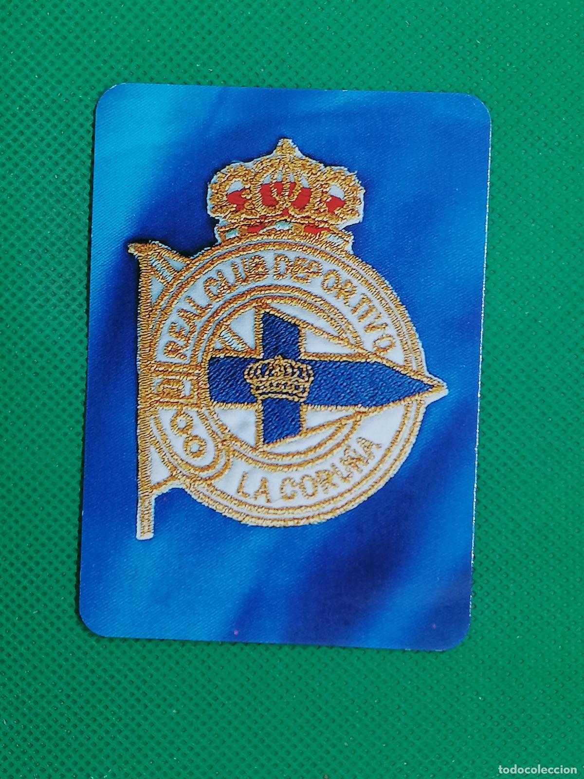 Cromos de f&uacute;tbol: 190 ESCUDO DEPORTIVO LA CORU&Ntilde;A ⚽ MUNDICROMO LAS FICHAS DE LA LIGA 05 06 2005 2006 ⚽