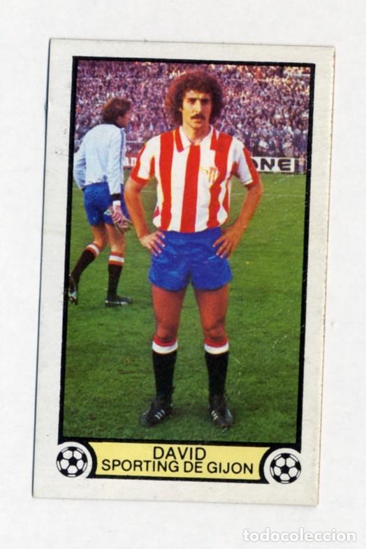 Cromos de f&uacute;tbol: DAVID SPORTING DE GIJON ALBUM ESTE LIGA 1979 - 1980 ( 79 - 80 ) - Despegado