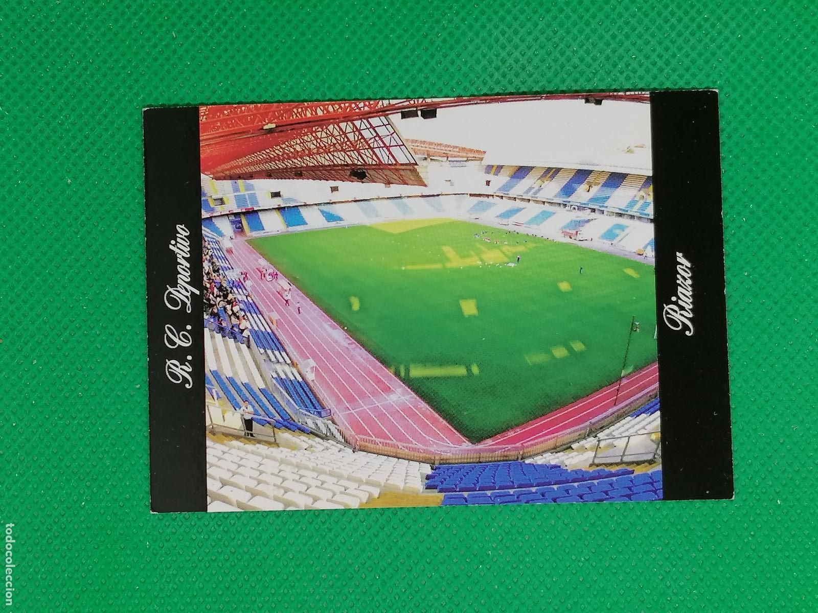 Cromos de f&uacute;tbol: 191 ESTADIO RIAZOR DEPORTIVO LA CORU&Ntilde;A ⚽ MUNDICROMO LAS FICHAS DE LA LIGA 05 06 2005 2006 ⚽
