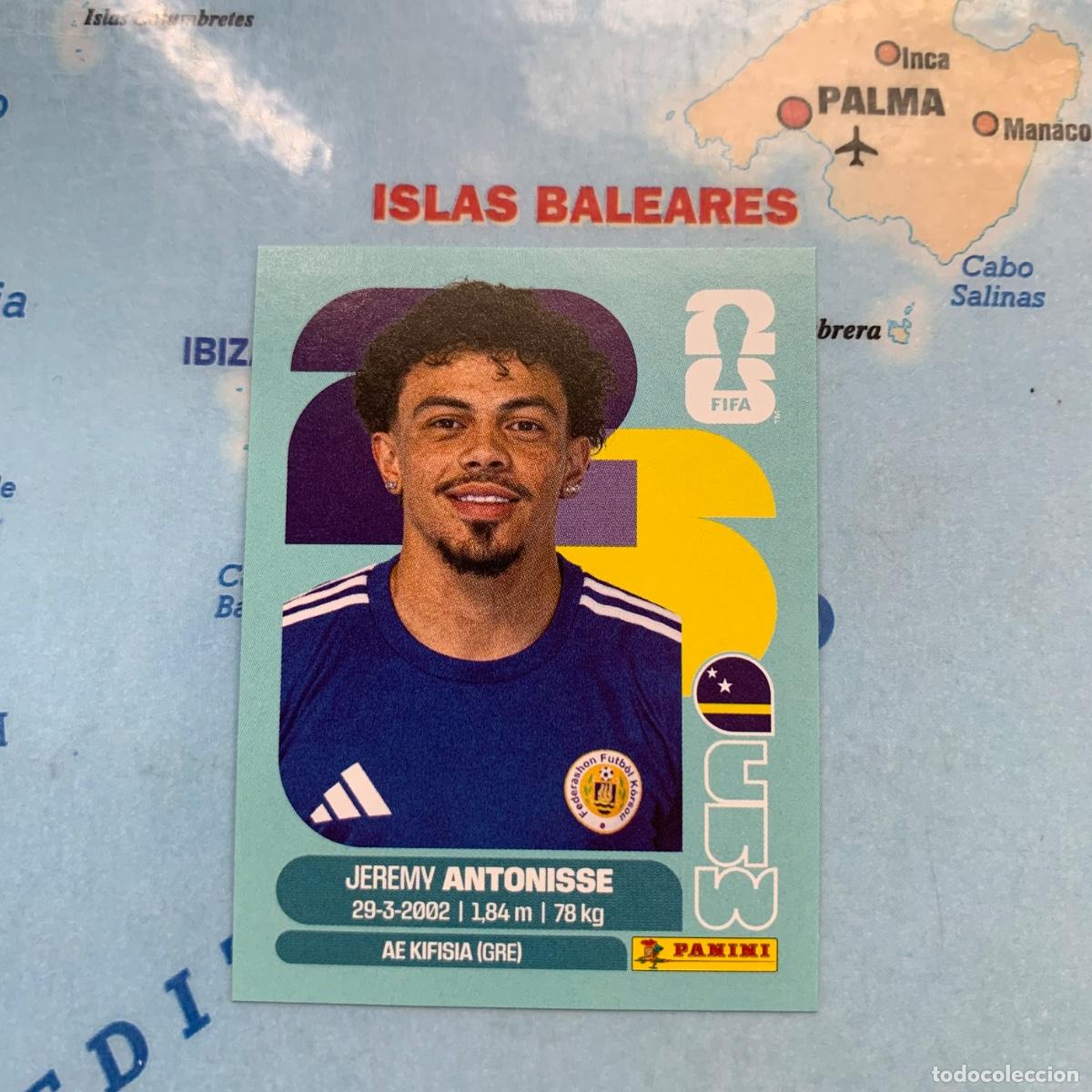 Cromos de f&uacute;tbol: Curazao n&uacute;mero 18 cromo panini Mundial Fifa World Cup 2026