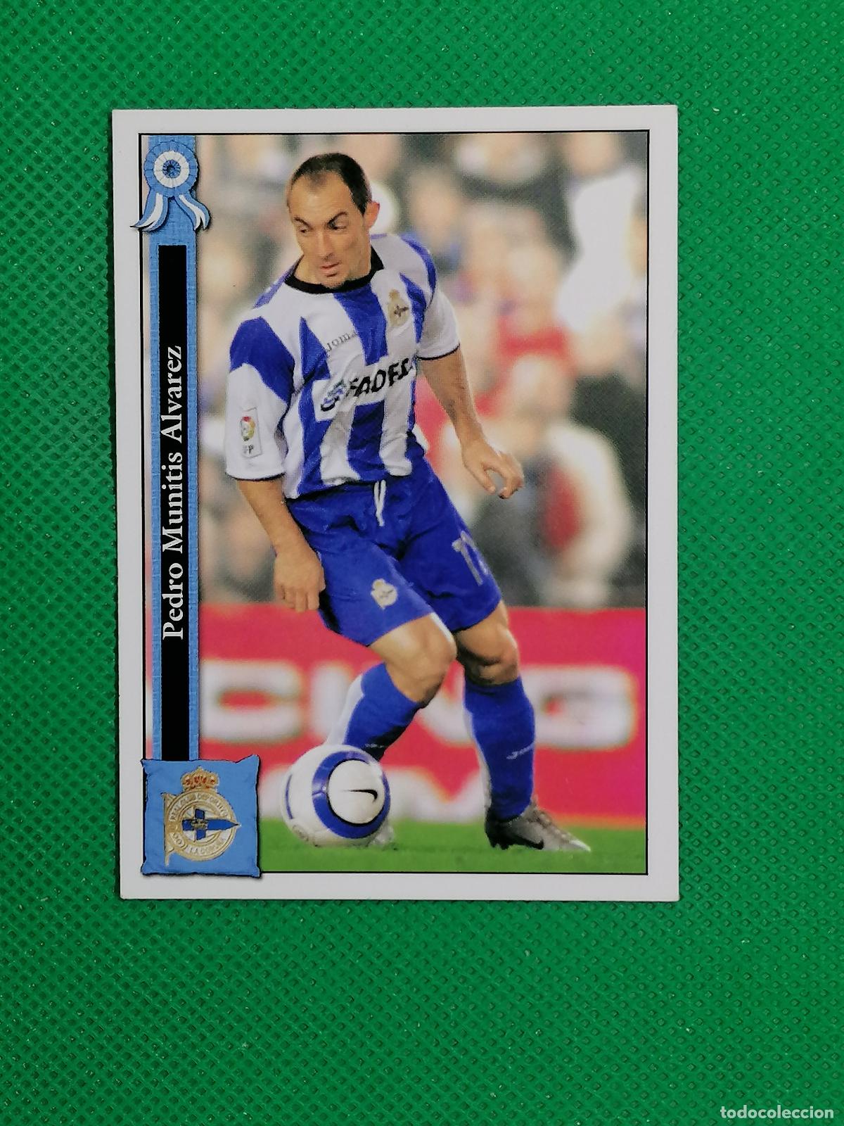 Cromos de f&uacute;tbol: 209 MUNITIS DEPORTIVO LA CORU&Ntilde;A ⚽ MUNDICROMO LAS FICHAS DE LA LIGA 05 06 2005 2006 ⚽