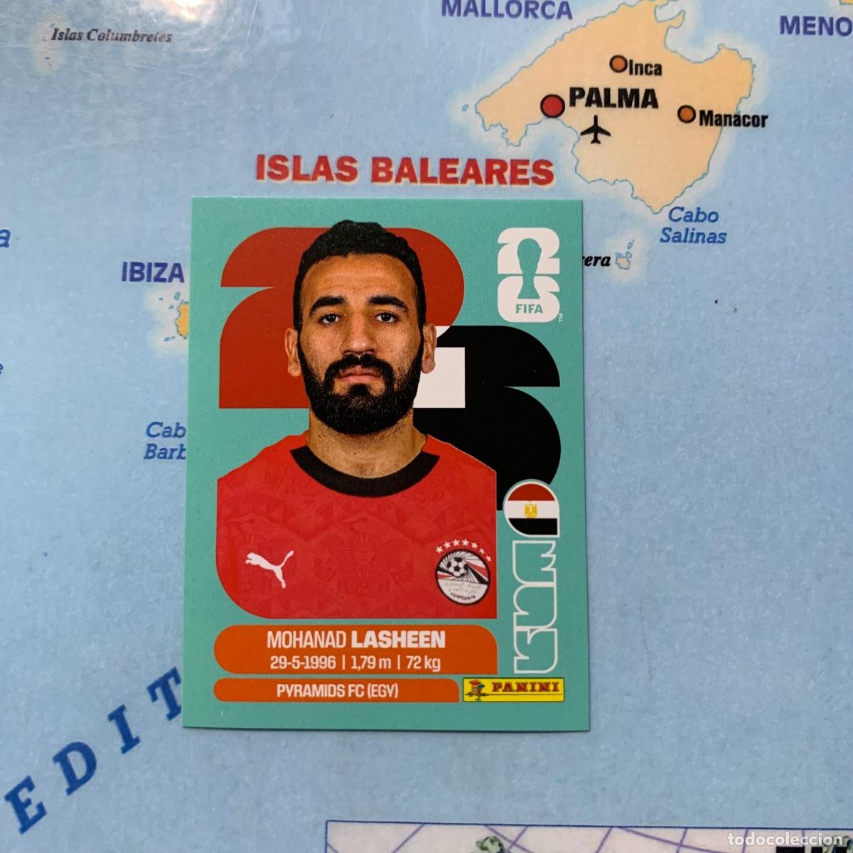 Cromos de f&uacute;tbol: Egipto n&uacute;mero 14 cromo panini Mundial Fifa World Cup 2026