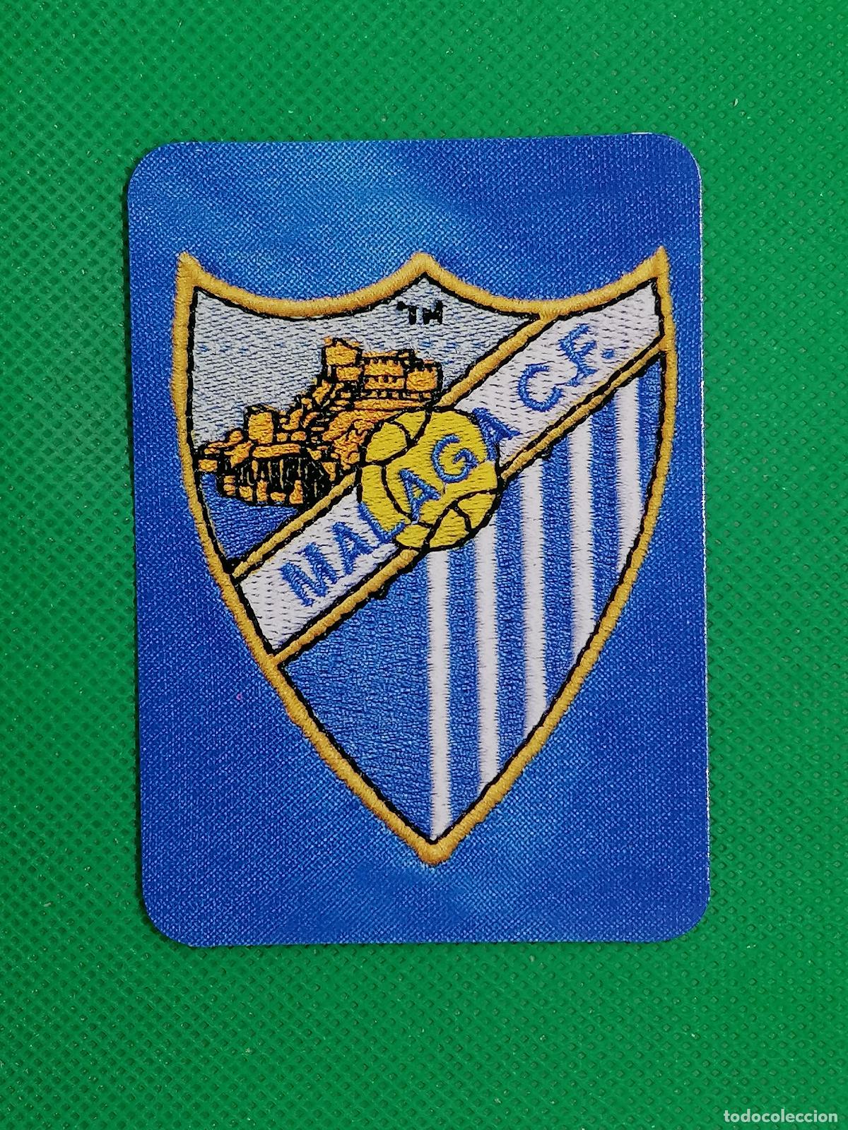 Cromos de f&uacute;tbol: 244 ESCUDO MALAGA ⚽ MUNDICROMO LAS FICHAS DE LA LIGA 05 06 2005 2006 ⚽