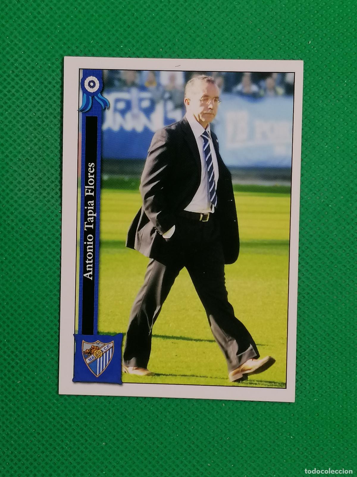 Cromos de f&uacute;tbol: 247 ANTONIO TAPIA MALAGA ⚽ MUNDICROMO LAS FICHAS DE LA LIGA 05 06 2005 2006 ⚽
