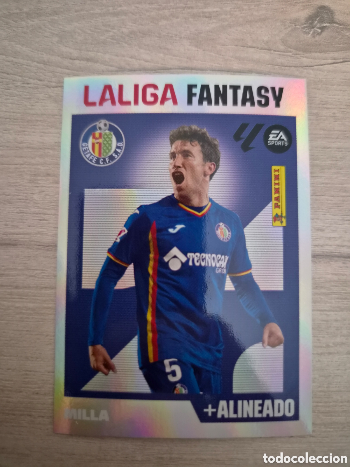 Cromos de f&uacute;tbol: N&deg;8 La Liga Fantasy Milla Liga Este 26/27