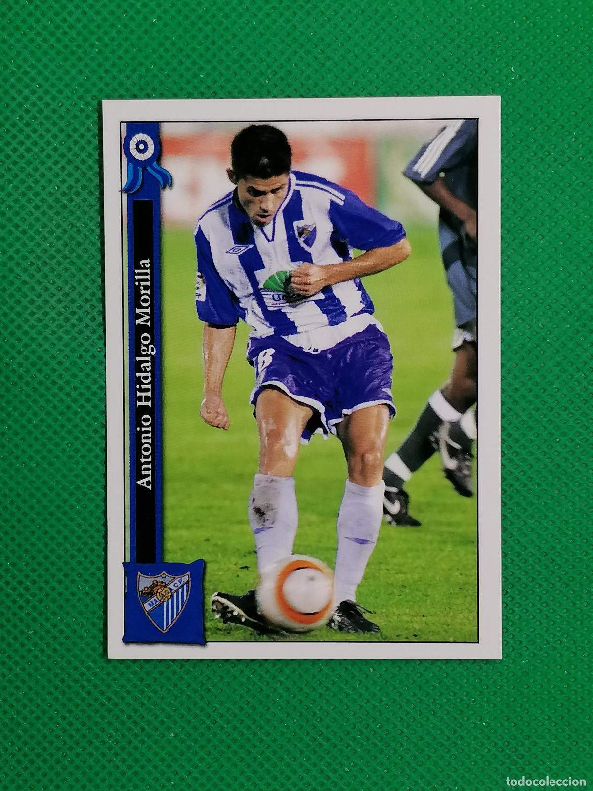 Cromos de f&uacute;tbol: 253 ANTONIO HIDALGO MALAGA ⚽ MUNDICROMO LAS FICHAS DE LA LIGA 05 06 2005 2006 ⚽