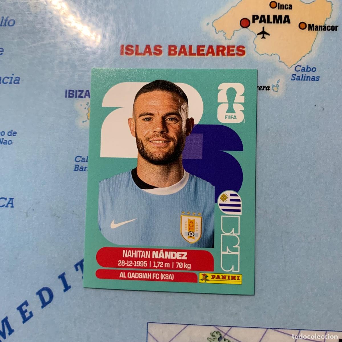 Cromos de f&uacute;tbol: Uruguay n&uacute;mero 9 cromo panini Mundial Fifa World Cup 2026