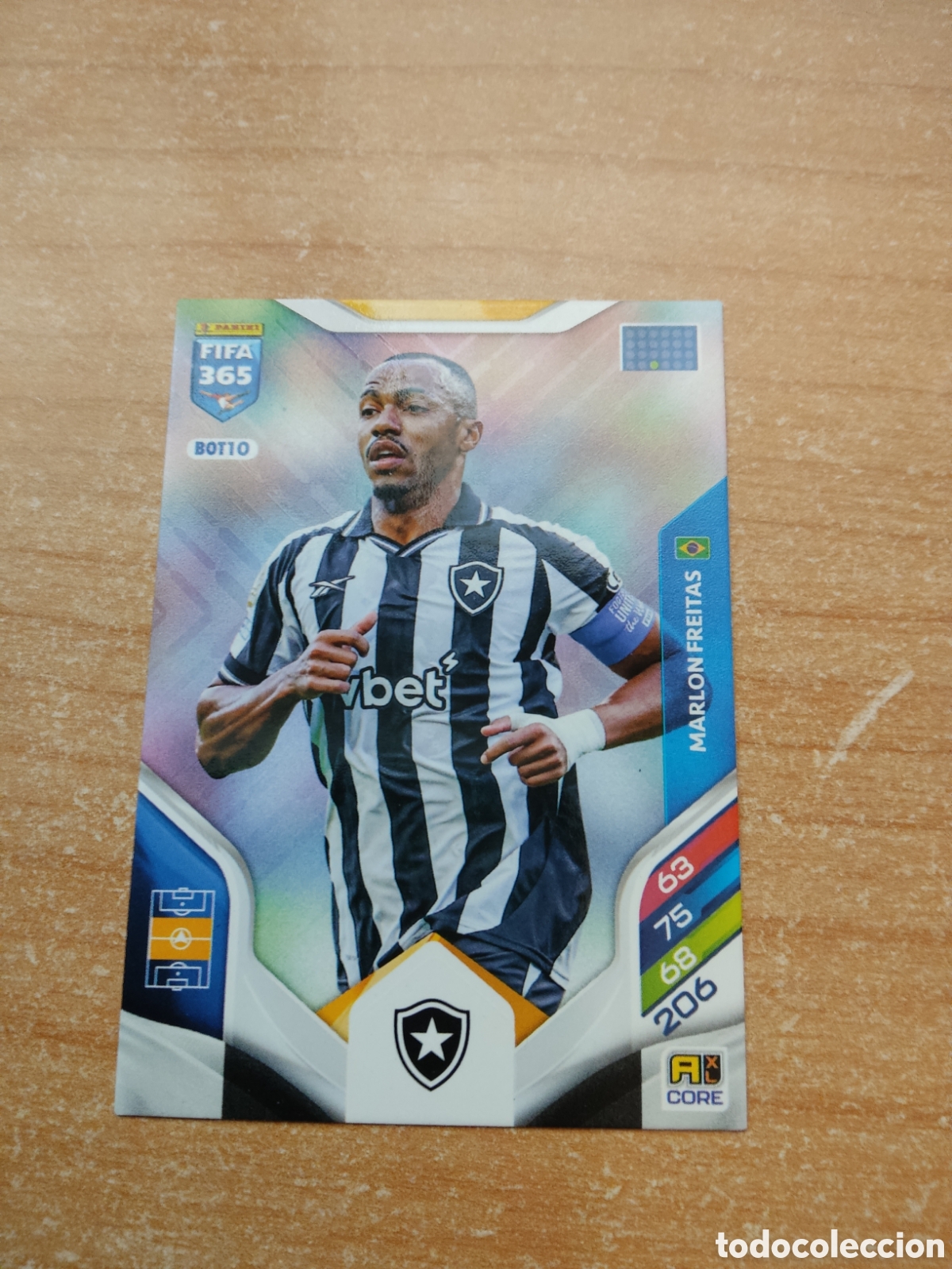Cromos de f&uacute;tbol: 10 MARLON FREITAS BOTAFOGO FIFA 365 ADRENALYN 2026