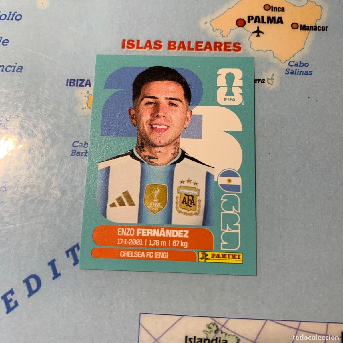 Cromos de f&uacute;tbol: Argentina n&uacute;mero 8 cromo panini Mundial Fifa World Cup 2026