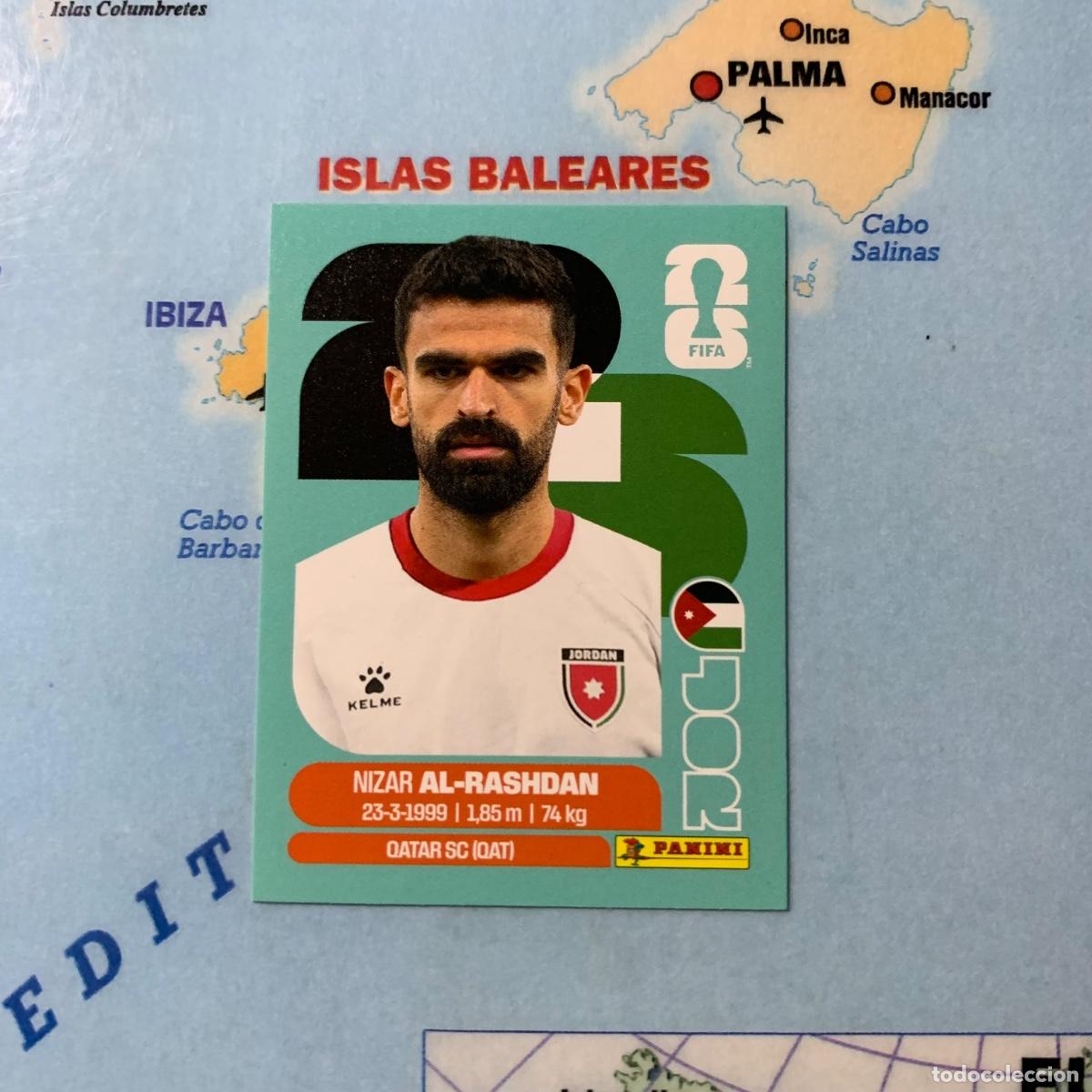 Figurine di Calcio: Jordania n&uacute;mero 10 cromo panini Mundial Fifa World Cup 2026