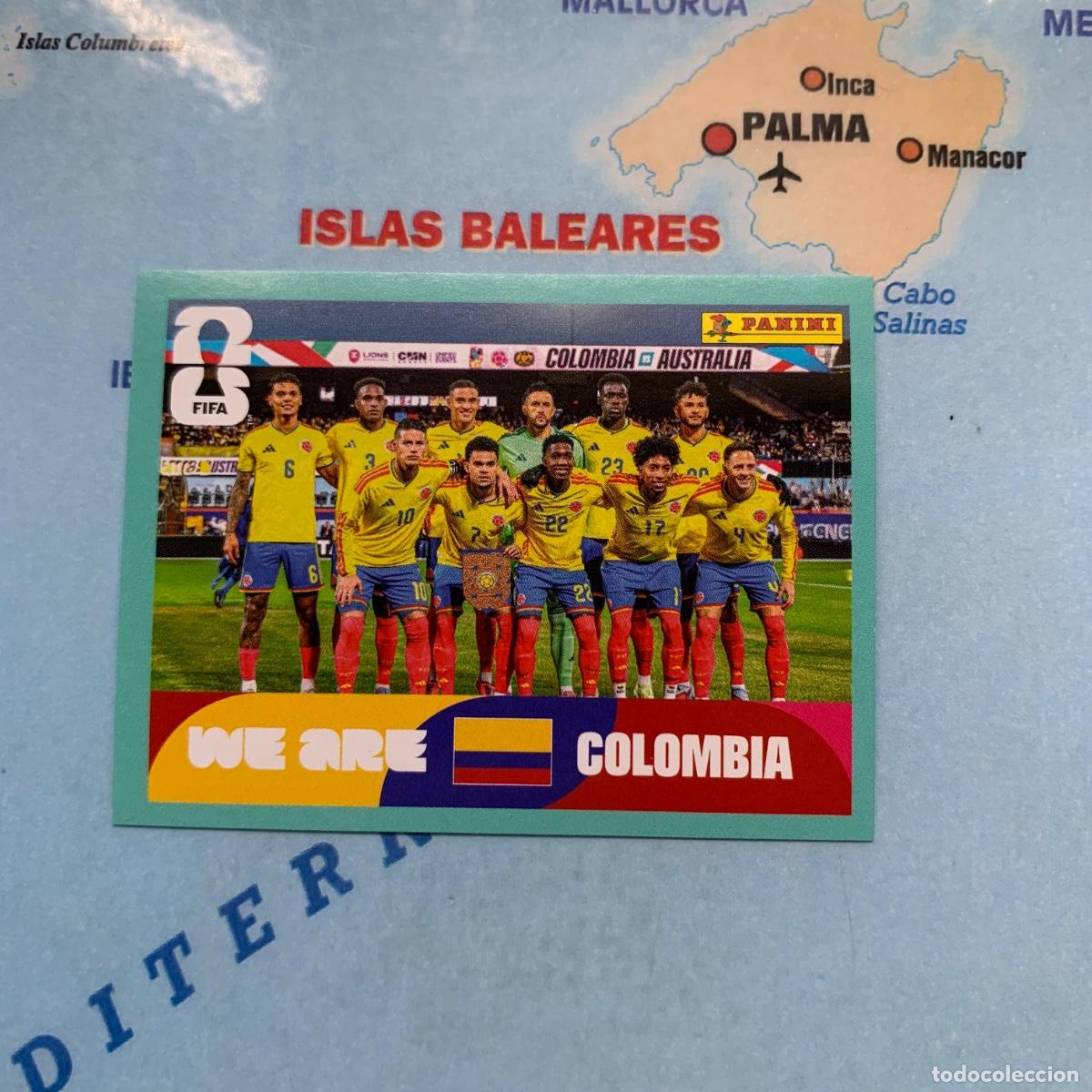 Figurine di Calcio: Colombia n&uacute;mero 13 cromo panini Mundial Fifa World Cup 2026