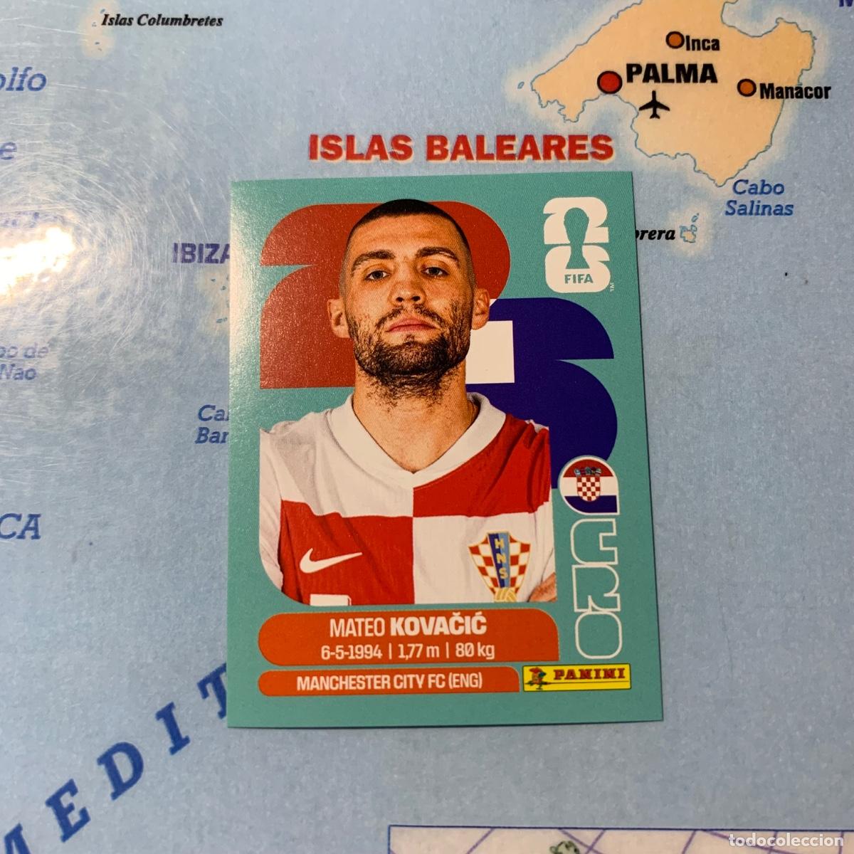 Figurine di Calcio: Croacia n&uacute;mero 10 cromo panini Mundial Fifa World Cup 2026