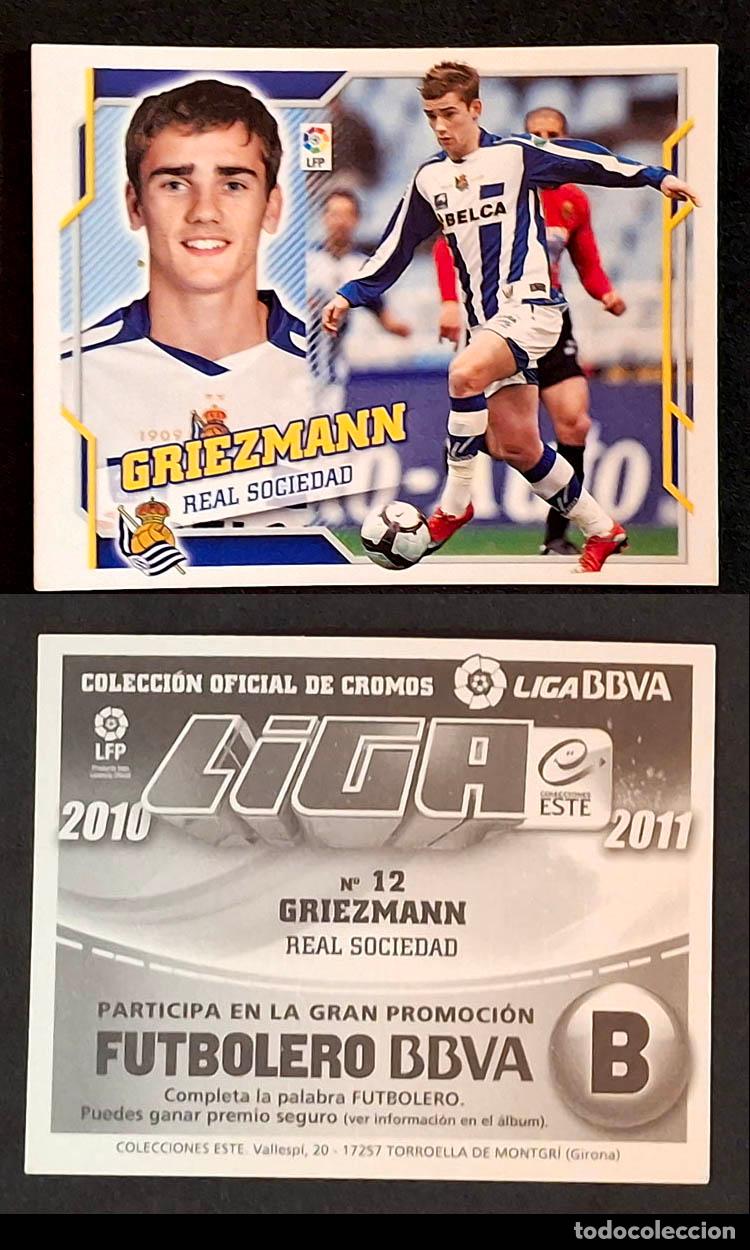 Figurine di Calcio: 12 GIREZMANN, REAL SOCIEDAD 2010-2011 Liga Colecciones Este