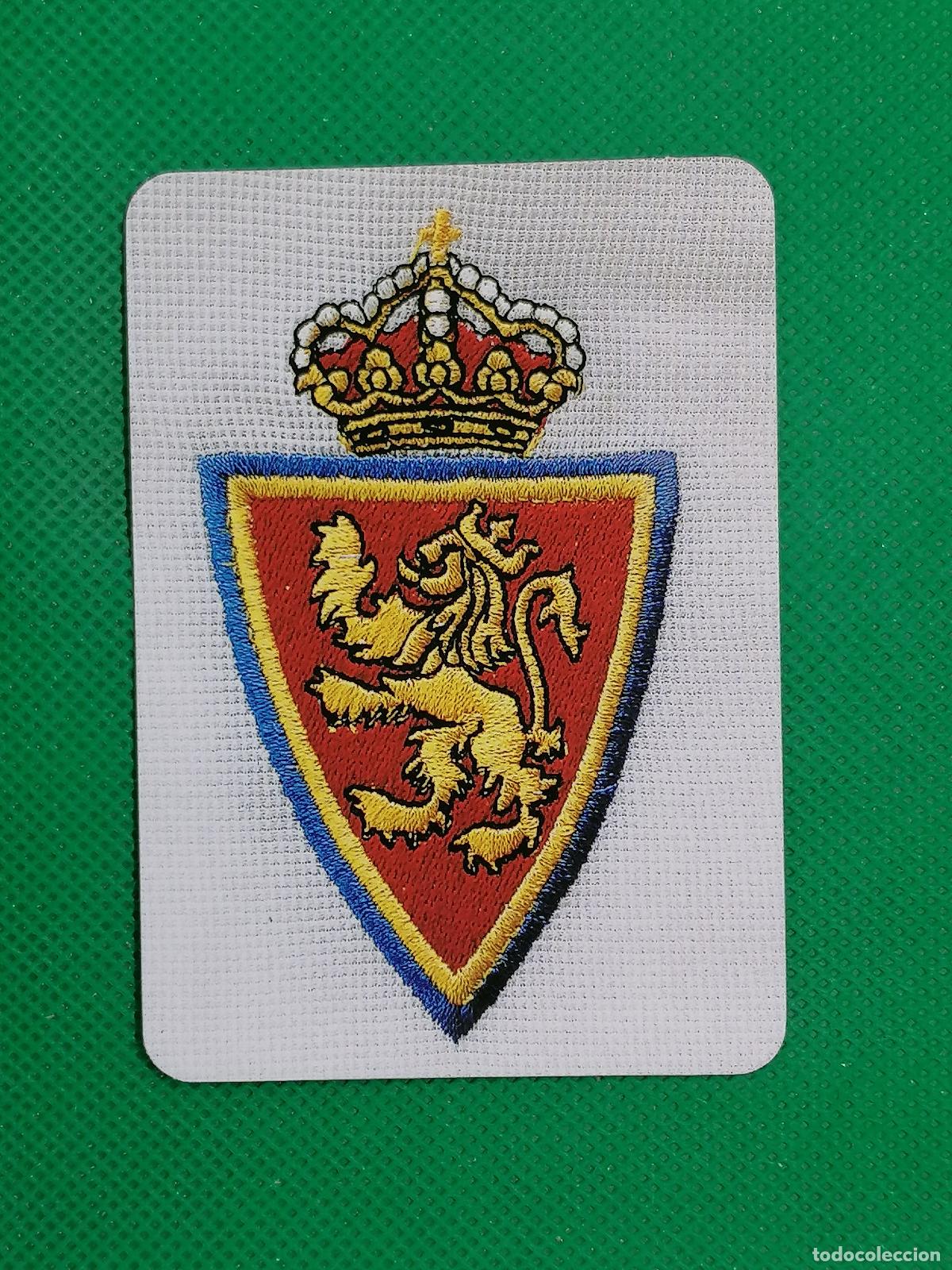 Cromos de f&uacute;tbol: 298 ESCUDO ZARAGOZA ⚽ MUNDICROMO LAS FICHAS DE LA LIGA 05 06 2005 2006 ⚽