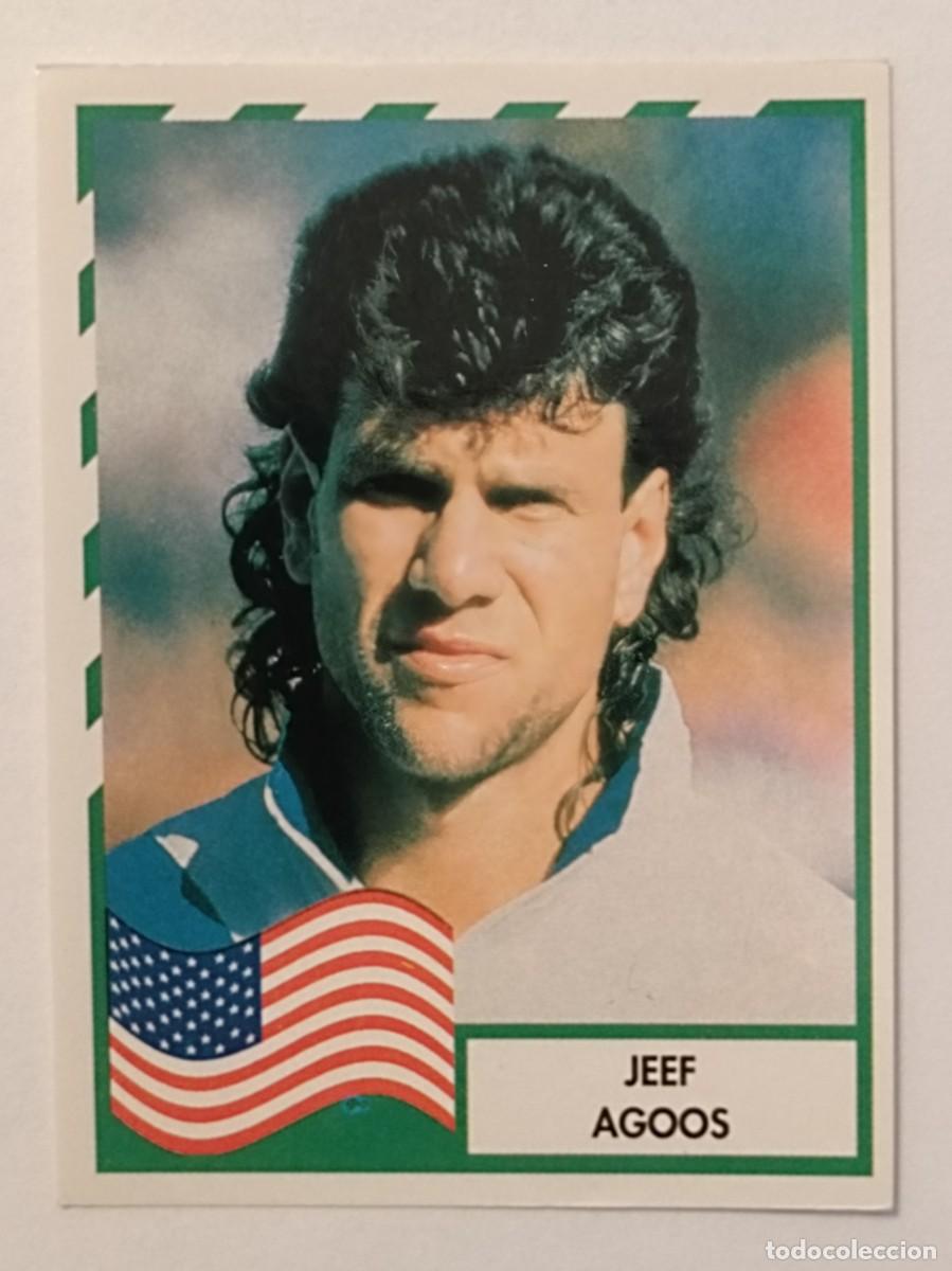 Cromos de f&uacute;tbol: #125 JEEF AGOOS (USA) COPA AMERICA 1995 URUGUAY MUNDICROMO
