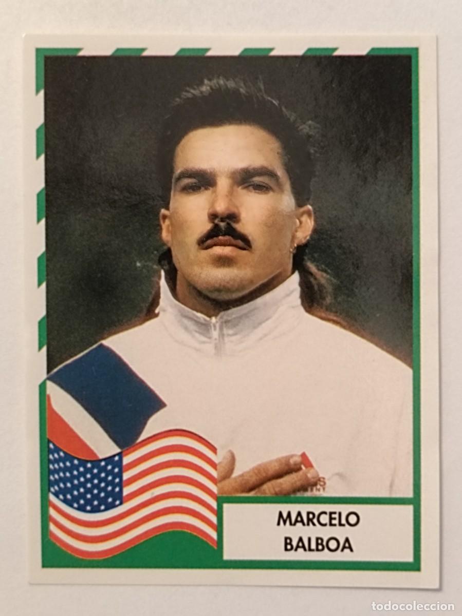 Cromos de f&uacute;tbol: #126 MARCELO BALBOA (USA) COPA AMERICA 1995 URUGUAY MUNDICROMO