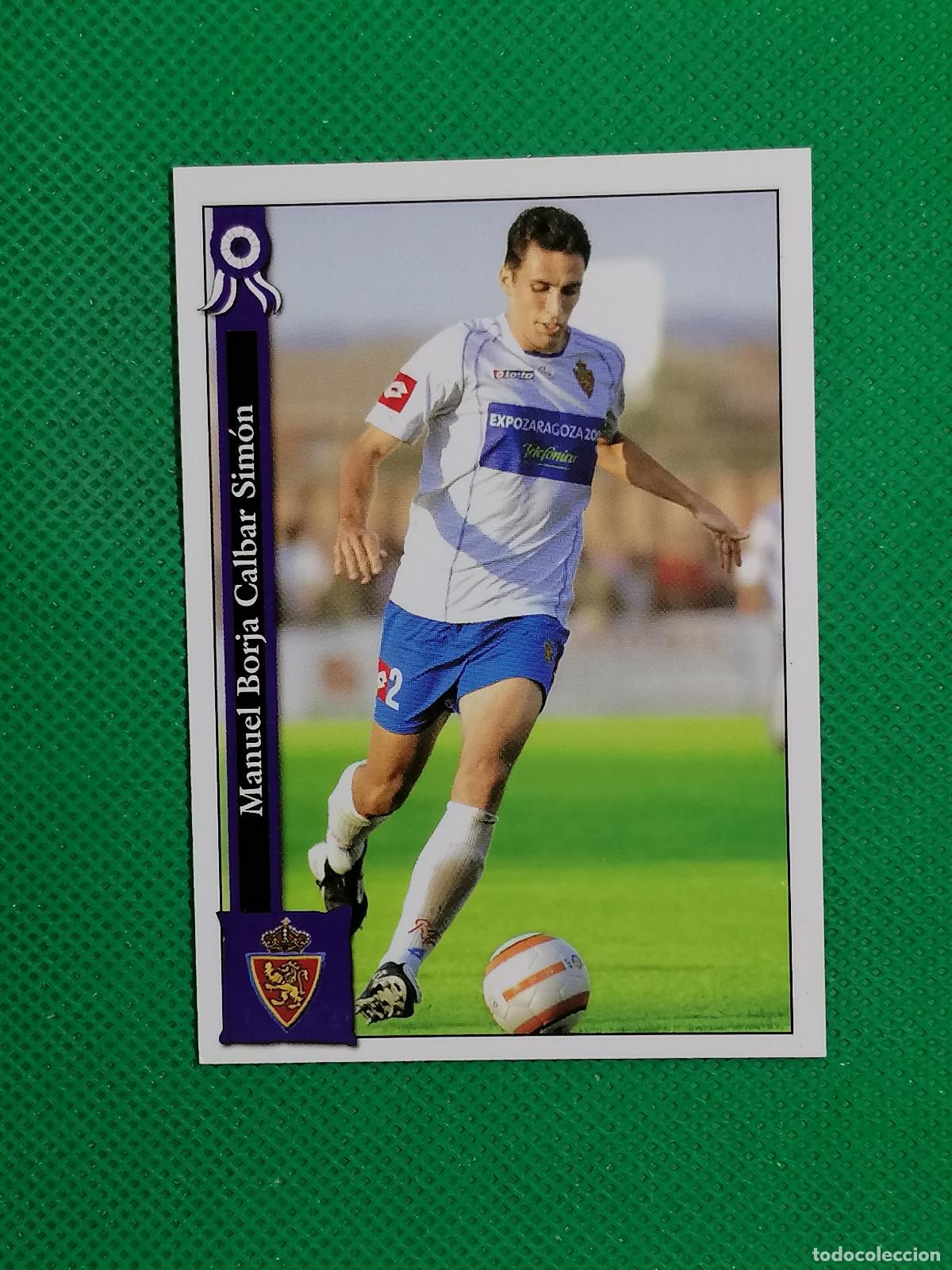 Cromos de f&uacute;tbol: 317 CAPI ZARAGOZA ⚽ MUNDICROMO LAS FICHAS DE LA LIGA 05 06 2005 2006 ⚽