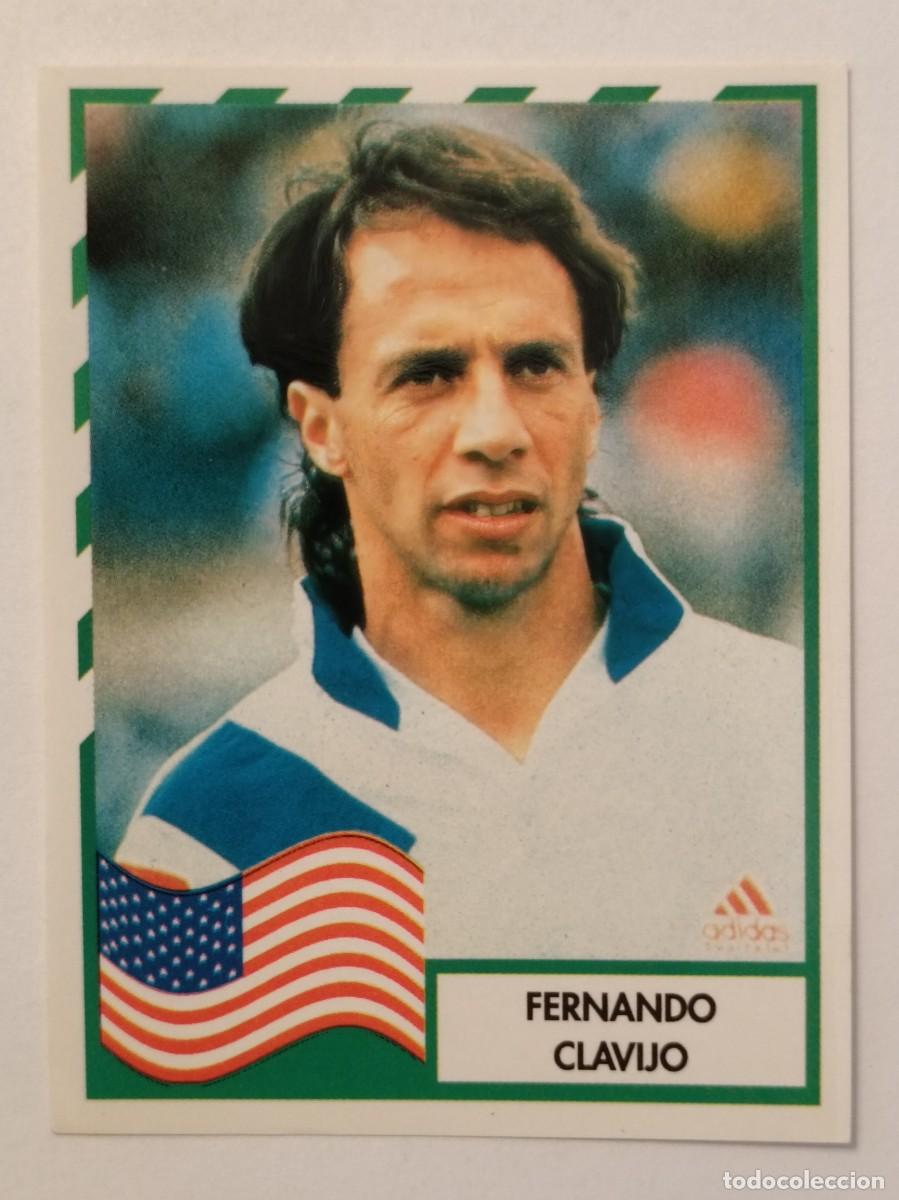 Cromos de f&uacute;tbol: #127 FERNANDO CLAVIJO (USA) COPA AMERICA 1995 URUGUAY MUNDICROMO