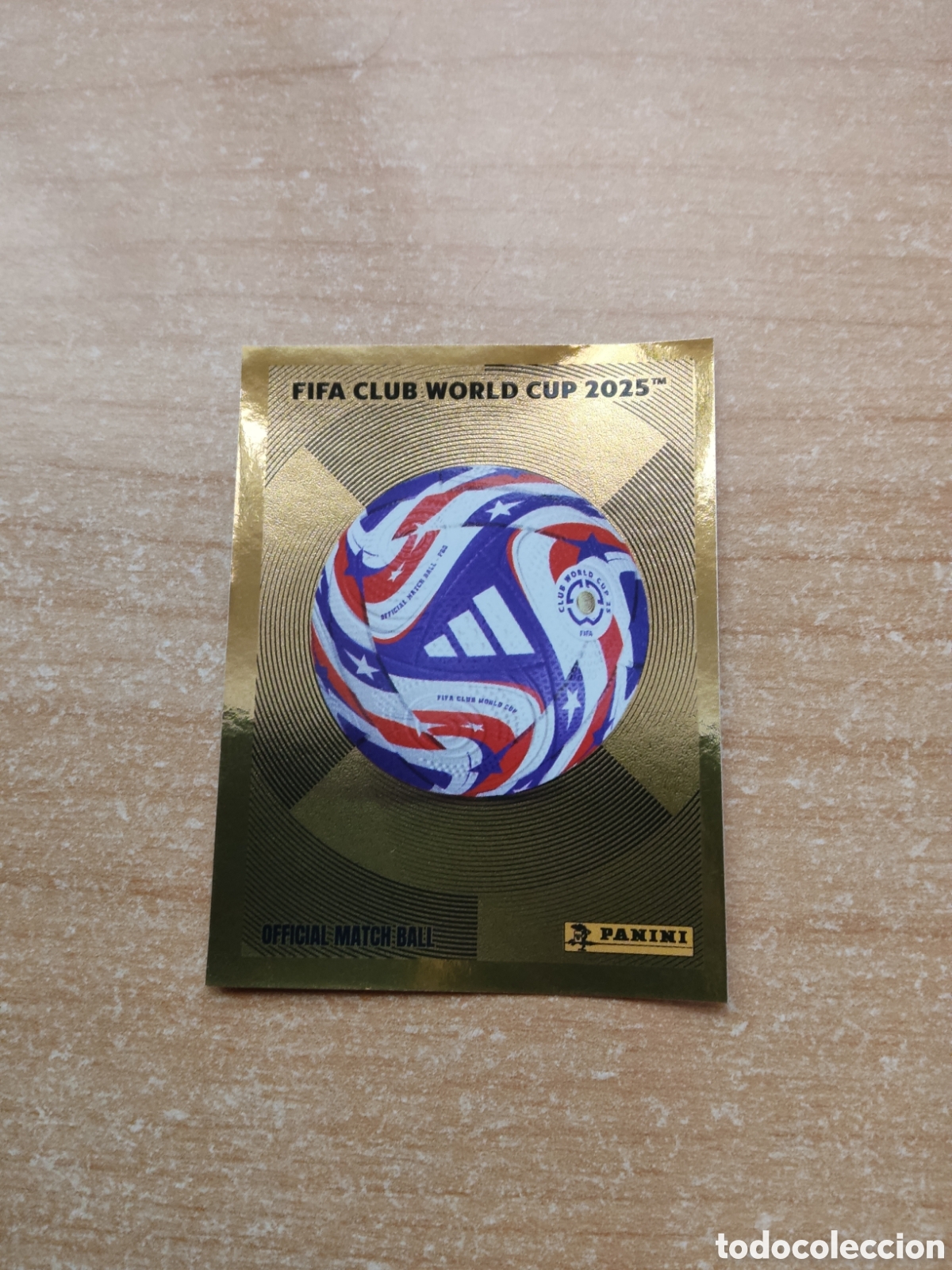 Cromos de f&uacute;tbol: 4 BALON OFICIAL FIFA CLUB WORLD CUP 2025