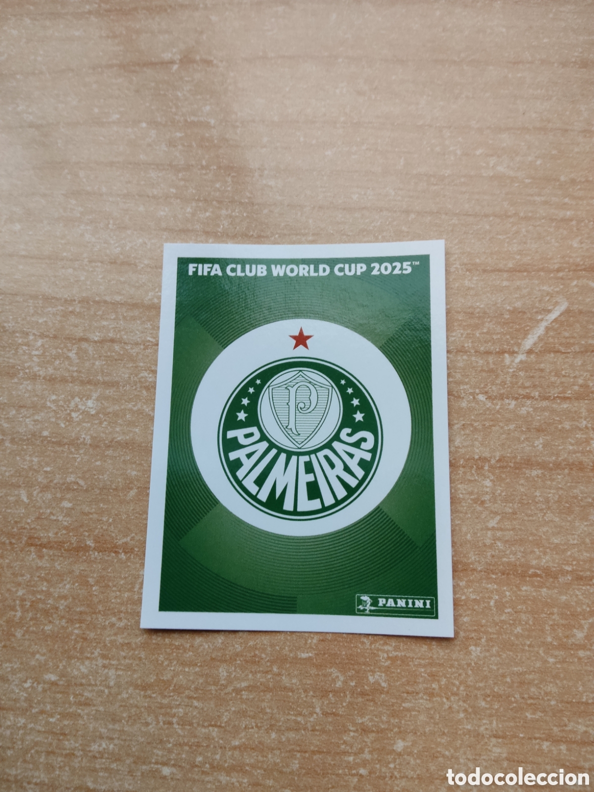 Cromos de f&uacute;tbol: 5 ESCUDO PALMEIRAS FIFA CLUB WORLD CUP 2025