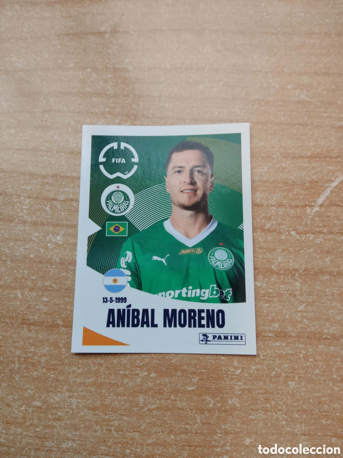 Cromos de f&uacute;tbol: 12 ANIBAL MORENO PALMEIRAS FIFA CLUB WORLD CUP 2025