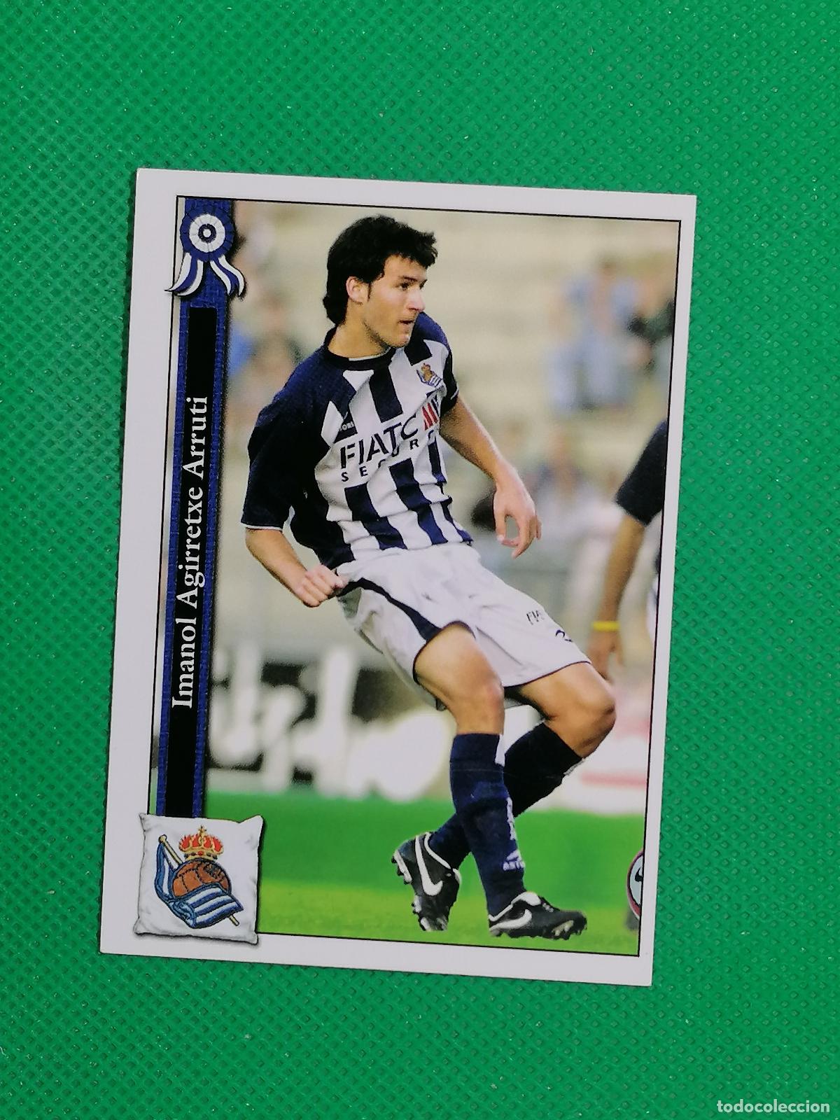Cromos de f&uacute;tbol: 374 AGIRRETXE REAL SOCIEDAD ⚽ MUNDICROMO LAS FICHAS DE LA LIGA 05 06 2005 2006 ⚽