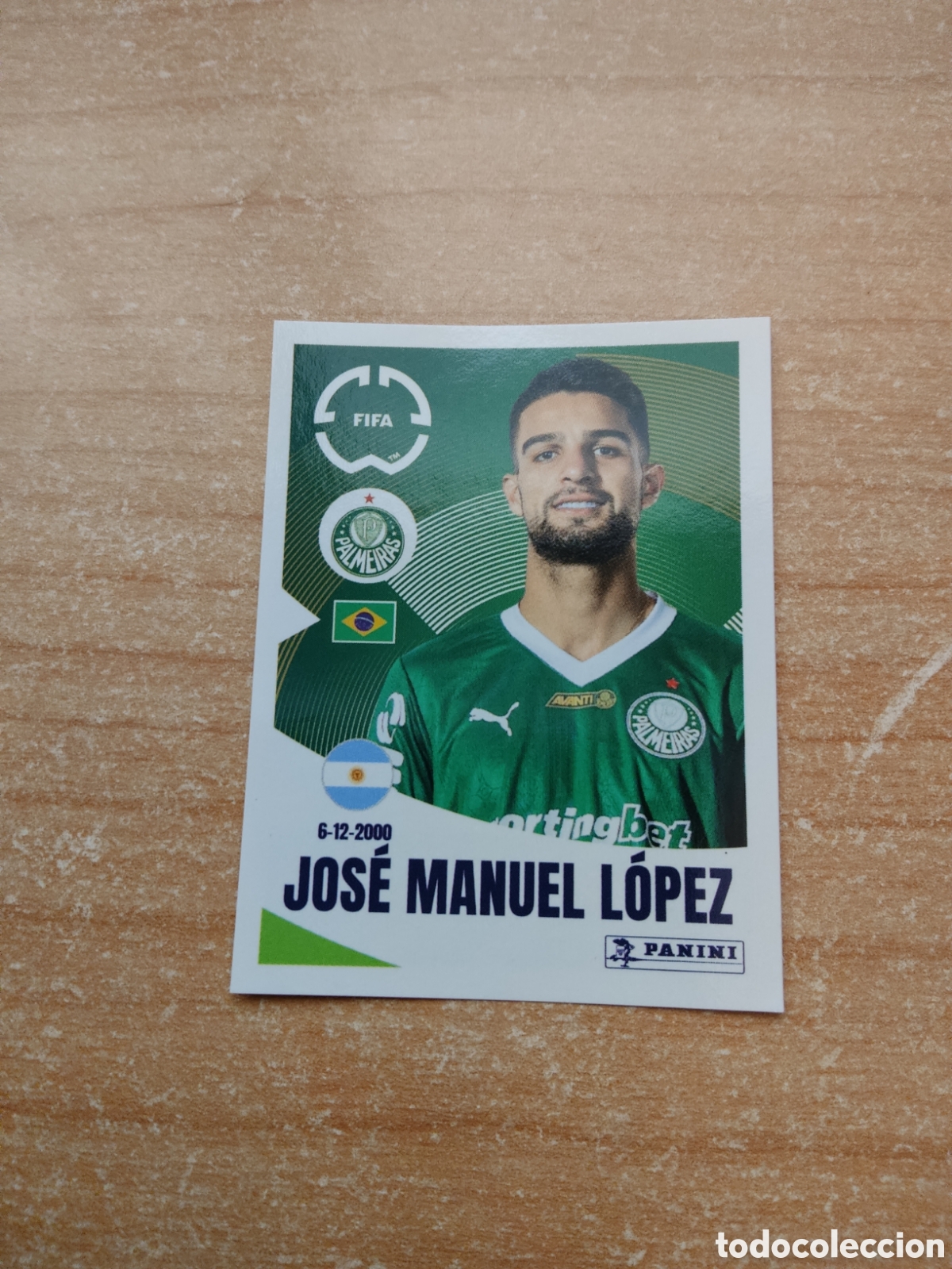 Cromos de f&uacute;tbol: 20 JOSE MANUEL LOPEZ PALMEIRAS FIFA CLUB WORLD CUP 2025