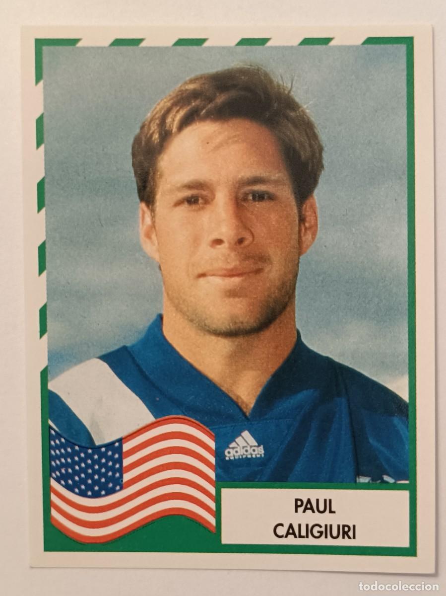Cromos de f&uacute;tbol: #133 PAUL CALIGIURI (USA) COPA AMERICA 1995 URUGUAY MUNDICROMO