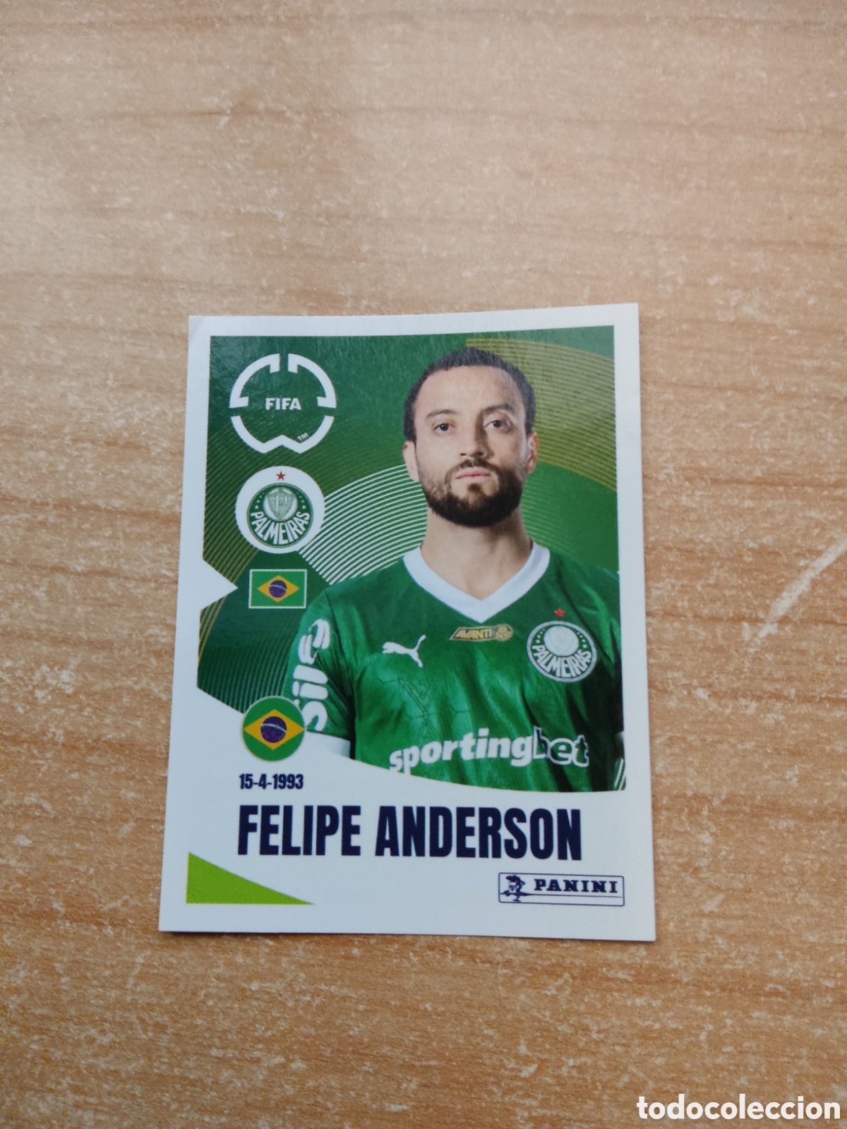 Cromos de f&uacute;tbol: 21 FELIPE ANDERSON PALMEIRAS FIFA CLUB WORLD CUP 2025