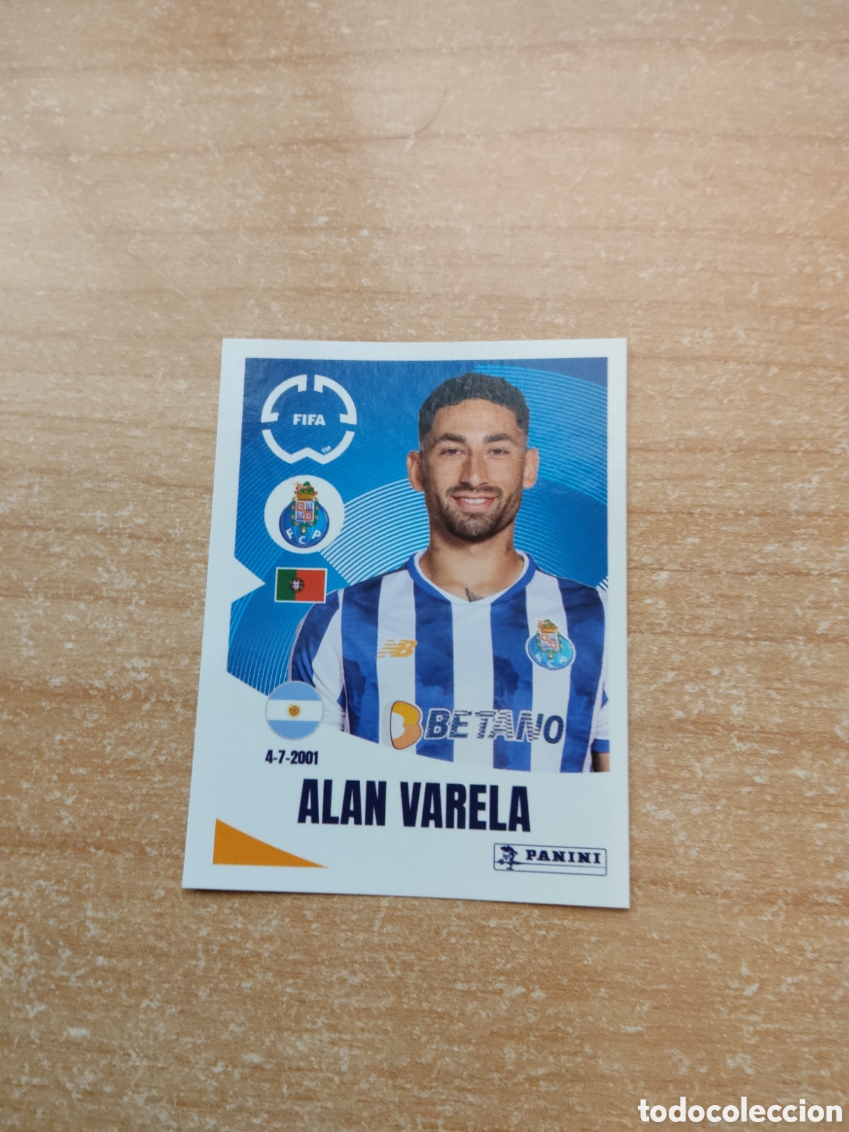 Cromos de f&uacute;tbol: 31 ALAN VARELA PORTO FIFA CLUB WORLD CUP 2025