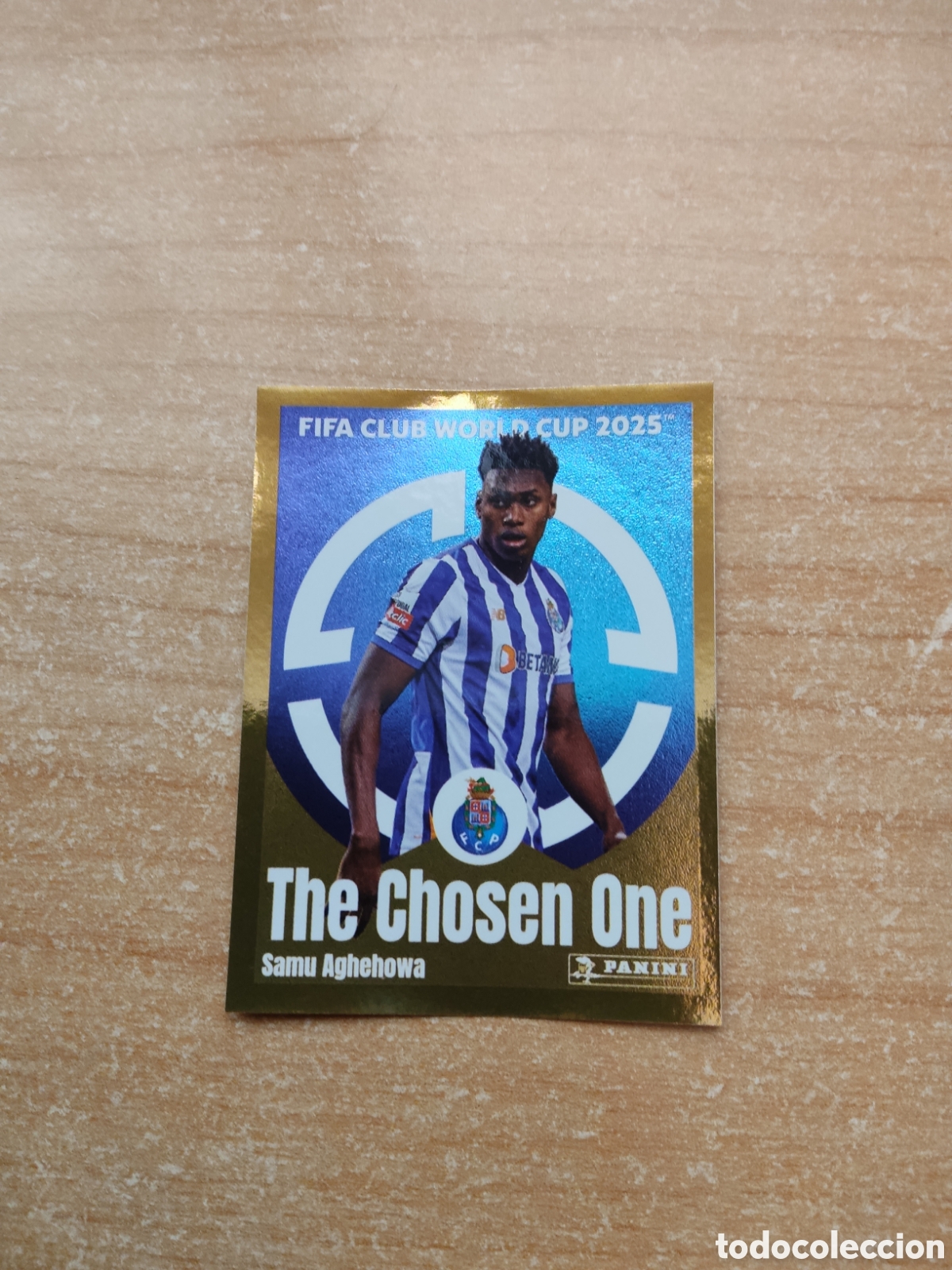 Cromos de f&uacute;tbol: 37 SAMU AGHEHOWA PORTO THE CHOSEN ONE FIFA CLUB WORLD CUP 2025