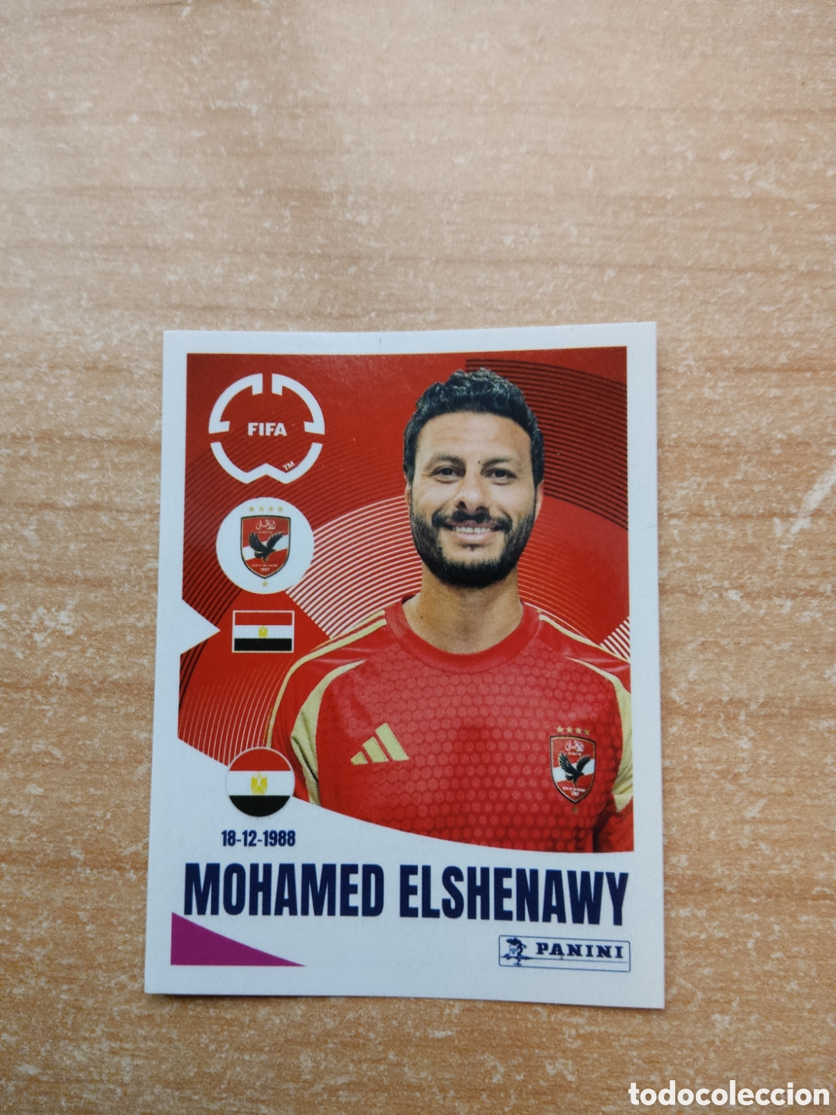 Cromos de f&uacute;tbol: 42 MOHAMED ELSHENAWY AL AHLY FIFA CLUB WORLD CUP 2025