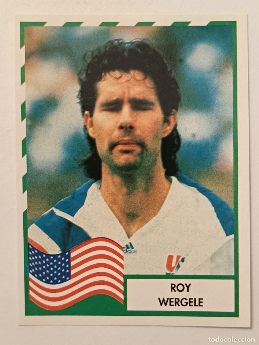 Cromos de f&uacute;tbol: #139 ROY WEGERLE (USA) COPA AMERICA 1995 URUGUAY MUNDICROMO
